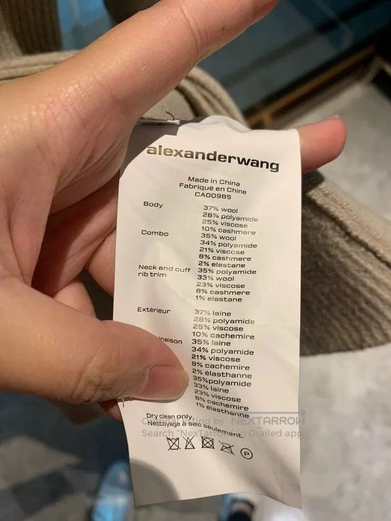 Alexander Wang Alexanderwang Beige V. Size US S / EU 44-46 / 1 - 4 Thumbnail