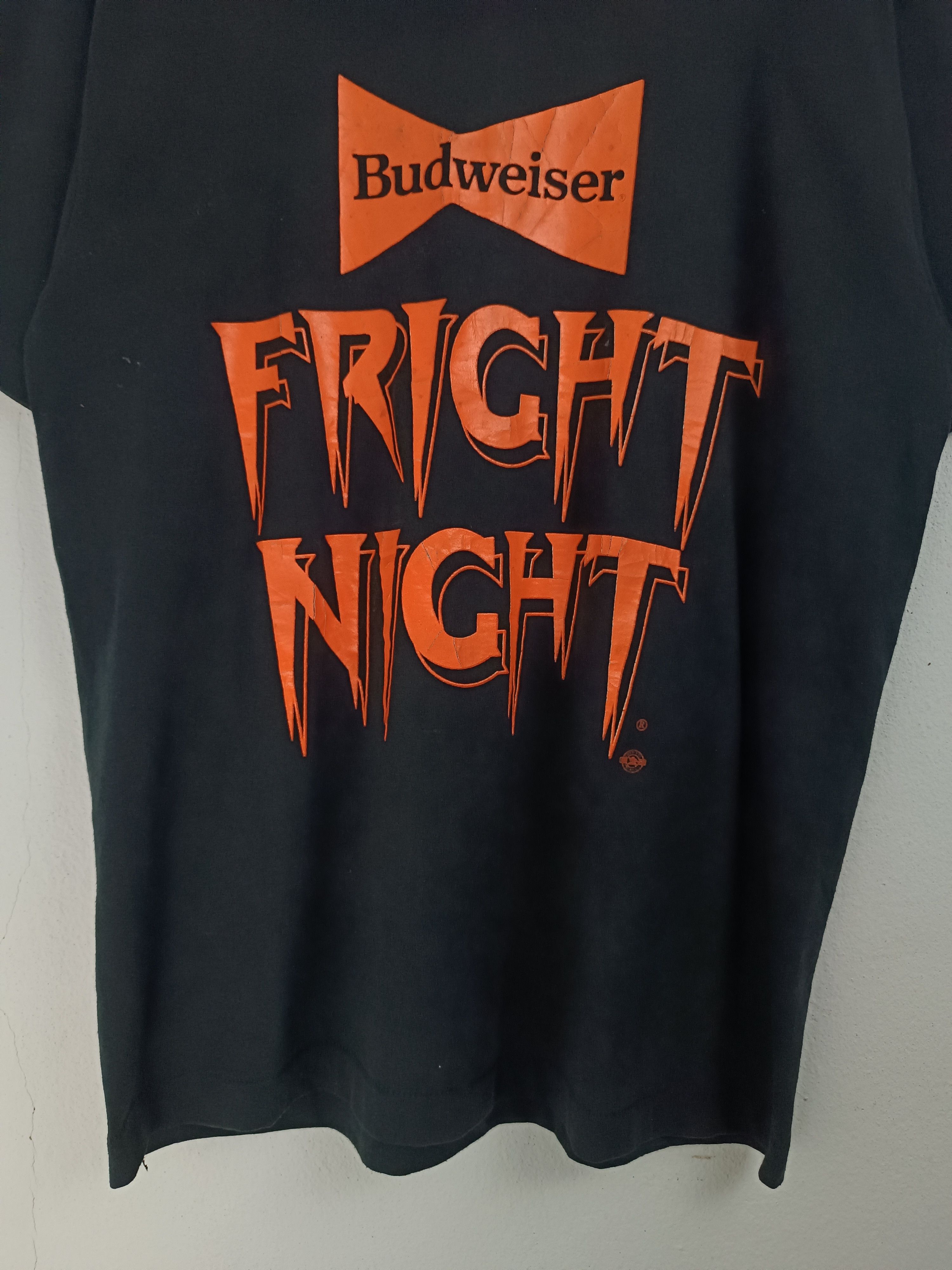 Budweiser VINTAGE 80'S BUDWEISER FRIGHT NIGHT VERY RARE HALOWEEN BEER Size US L / EU 52-54 / 3 - 10 Thumbnail