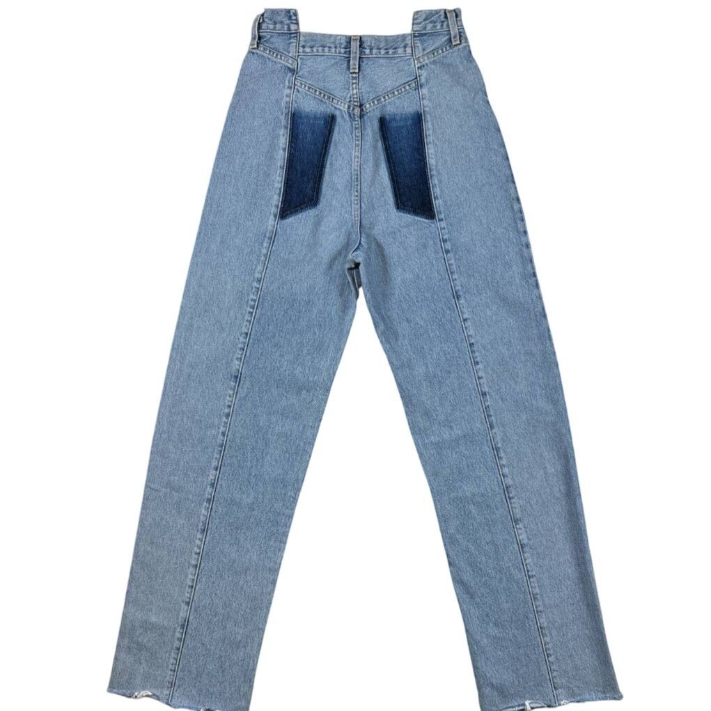 Agolde Agolde Angled Blue Jeans | Size 26 Size 26" / US 2 / IT 38 - 2 Thumbnail