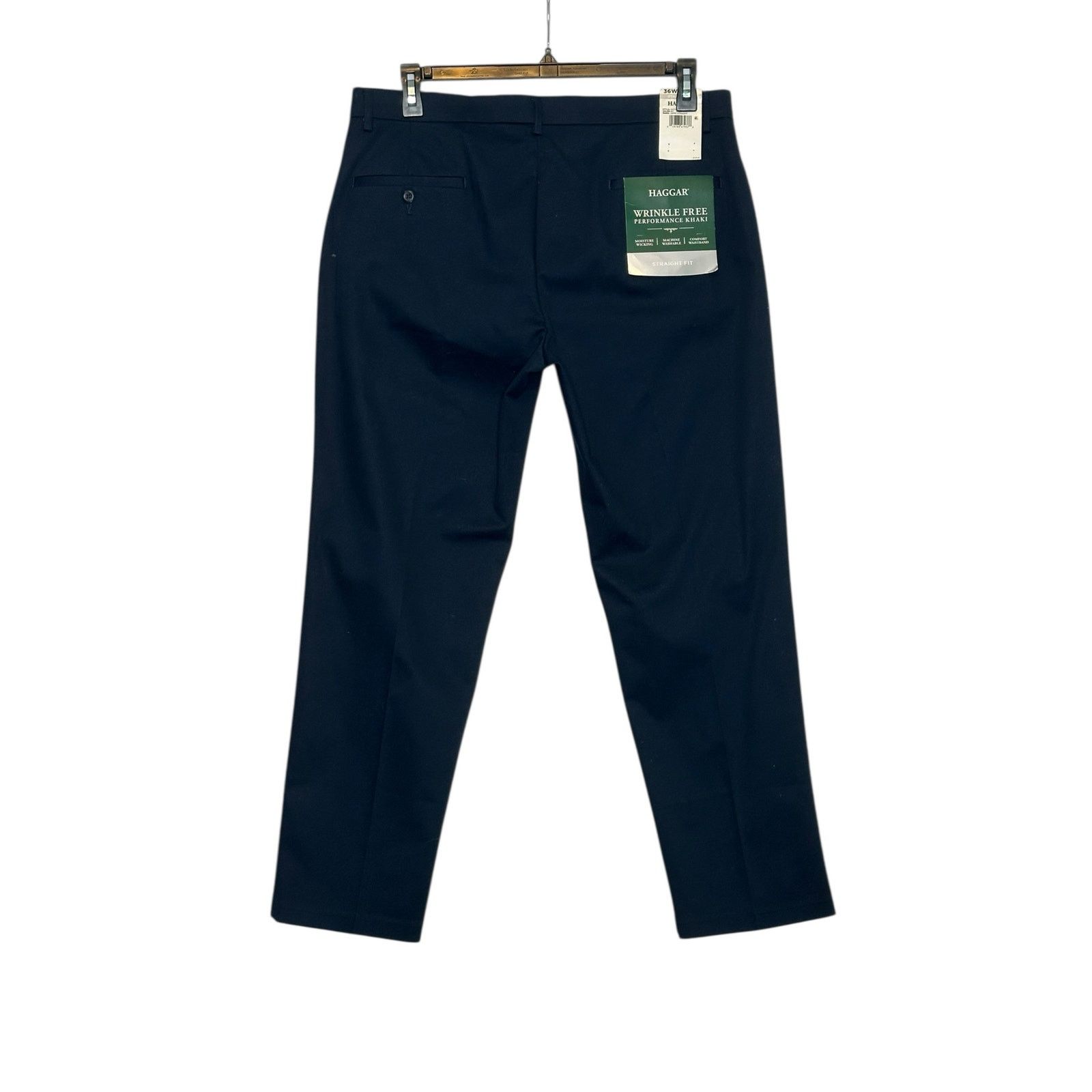 Haggar Haggar blue wrinkle free performance khaki pants size 36 Size US 36 / EU 52 - 11 Thumbnail