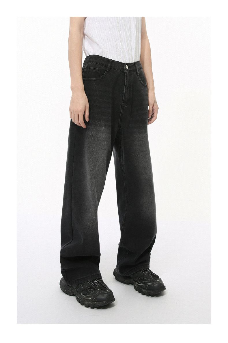 Japanese Brand Japanese retro style Cleanfit straight leg washed jeans Size US 32 / EU 48 - 2 Thumbnail