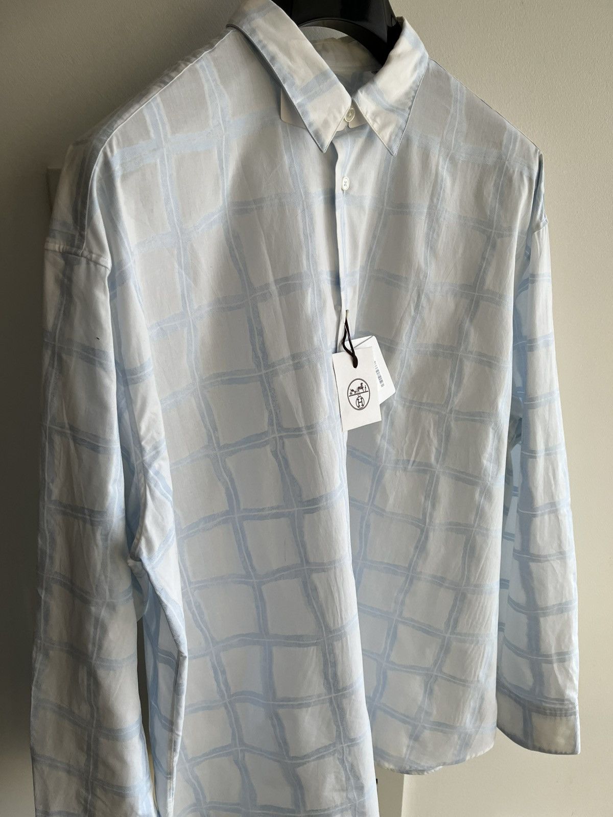Hermes Hermes Super Runway Boxy Shirt Brand NEW w Tags Size US L / EU 52-54 / 3 - 1 Thumbnail