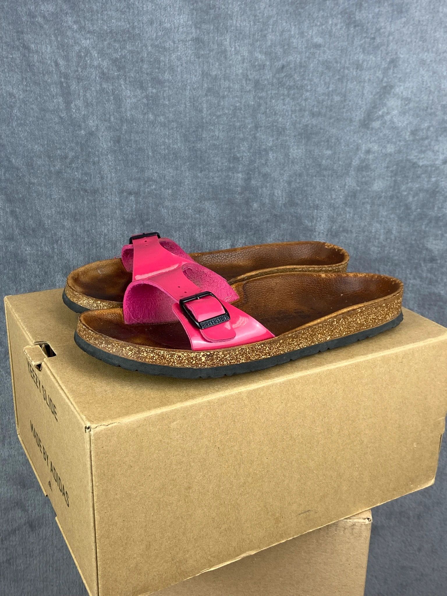 Birkenstock Birkenstock pink cork sandals Size US 10 / IT 40 - 1 Thumbnail