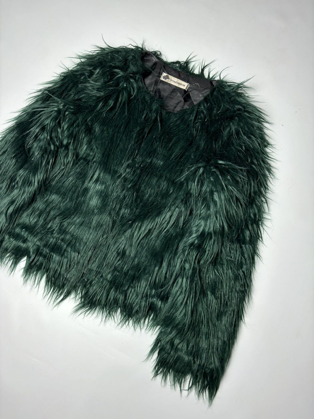 Japanese Brand × Vintage Vintage faux fur avant garde coat opium style jacket Size M / US 6-8 / IT 42-44 - 9 Thumbnail