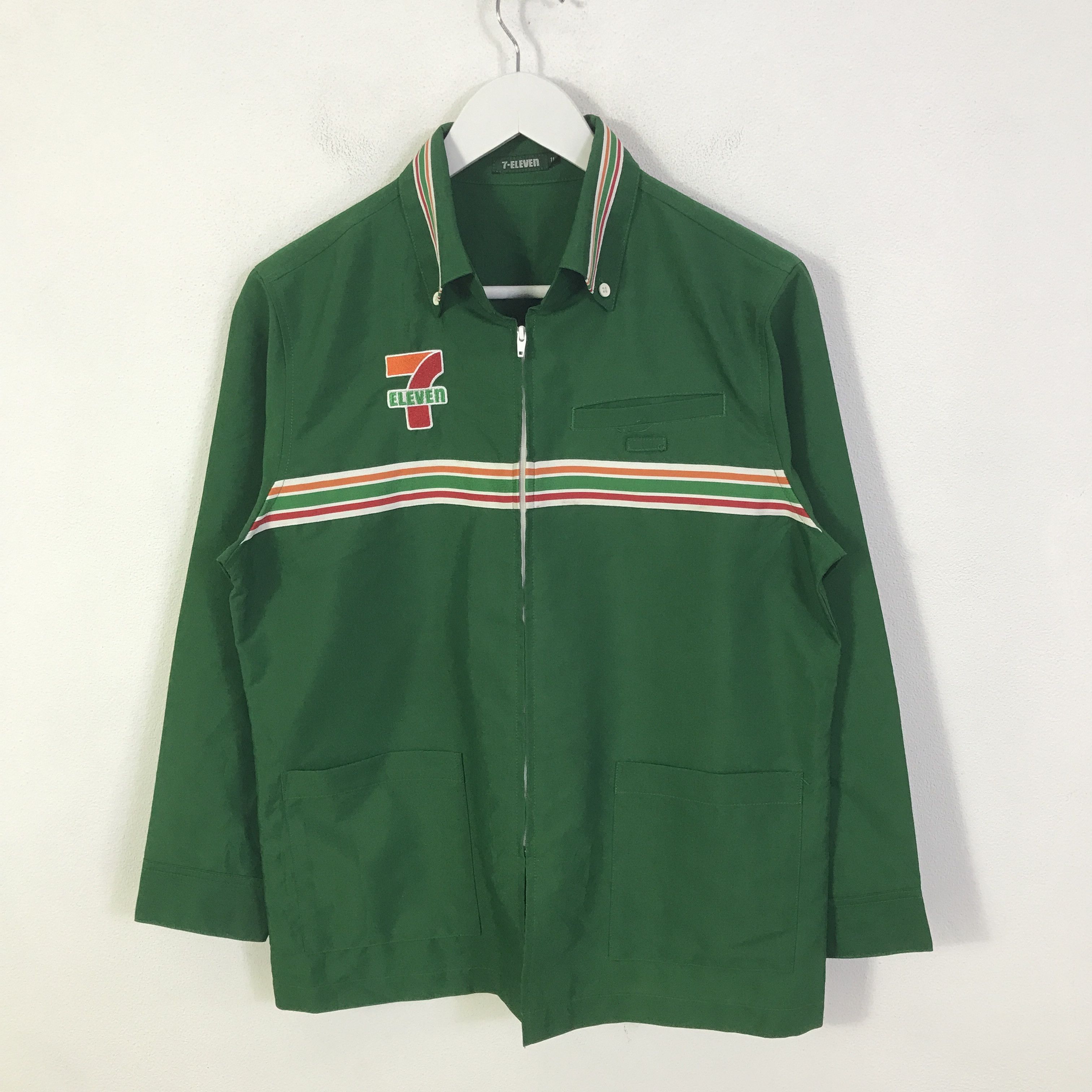 Japanese Brand 7-eleven staff Shirt jacket K124B18 Size US M / EU 48-50 / 2 - 3 Thumbnail
