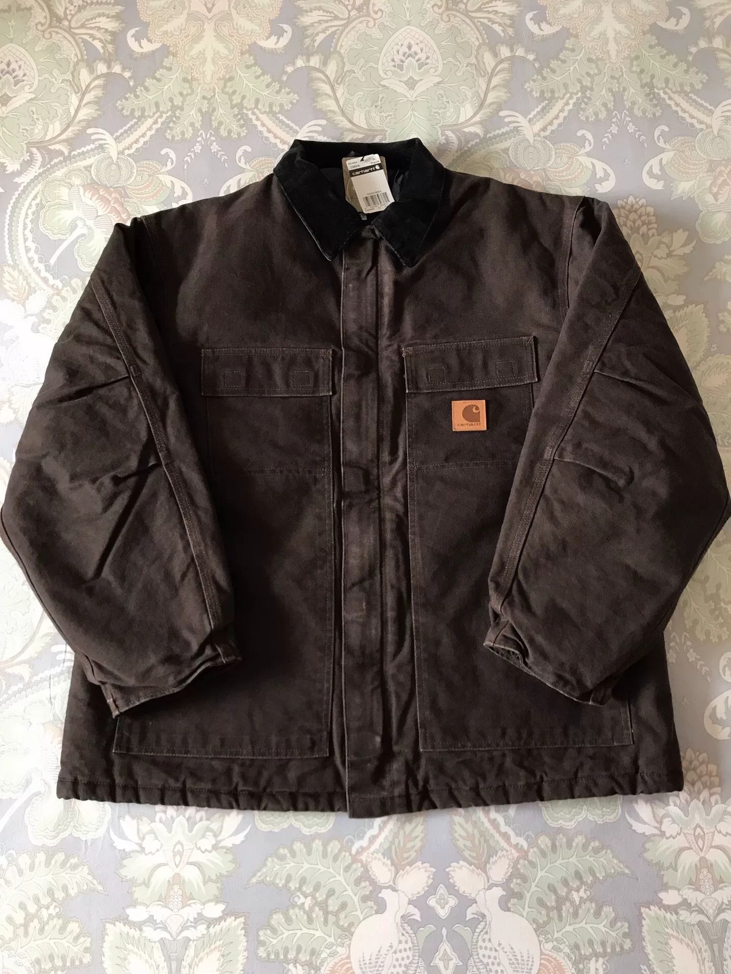 Carhartt Carhartt C26 Washed Canvas Work Jacket Size US XL / EU 56 / 4 - 1 Thumbnail