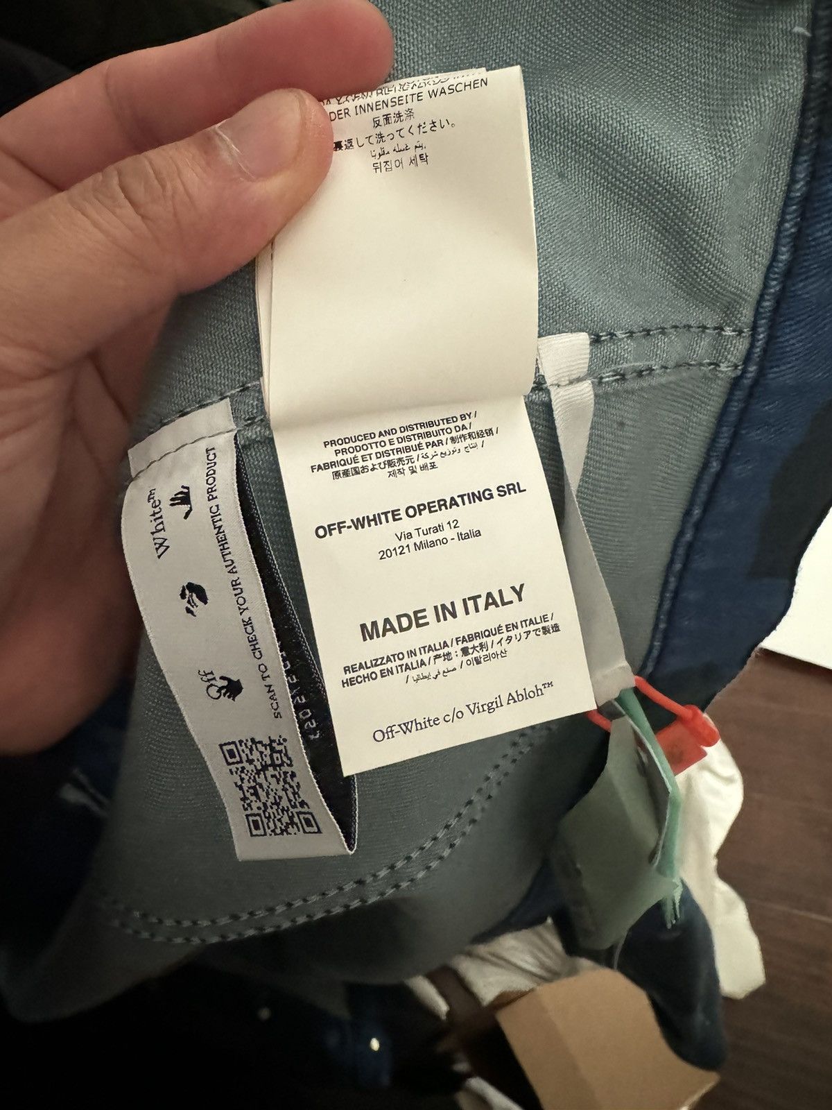 Off-White Off-White Camo Skate Denim Jacket Size US M / EU 48-50 / 2 - 12 Thumbnail