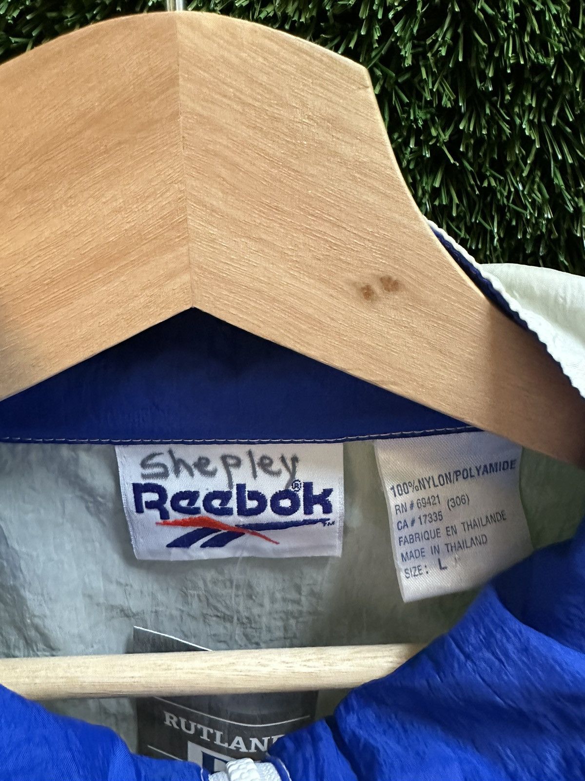 Reebok × Vintage Vintage Reebok 1/2 Zip Light Jacket Large Size US L / EU 52-54 / 3 - 3 Thumbnail