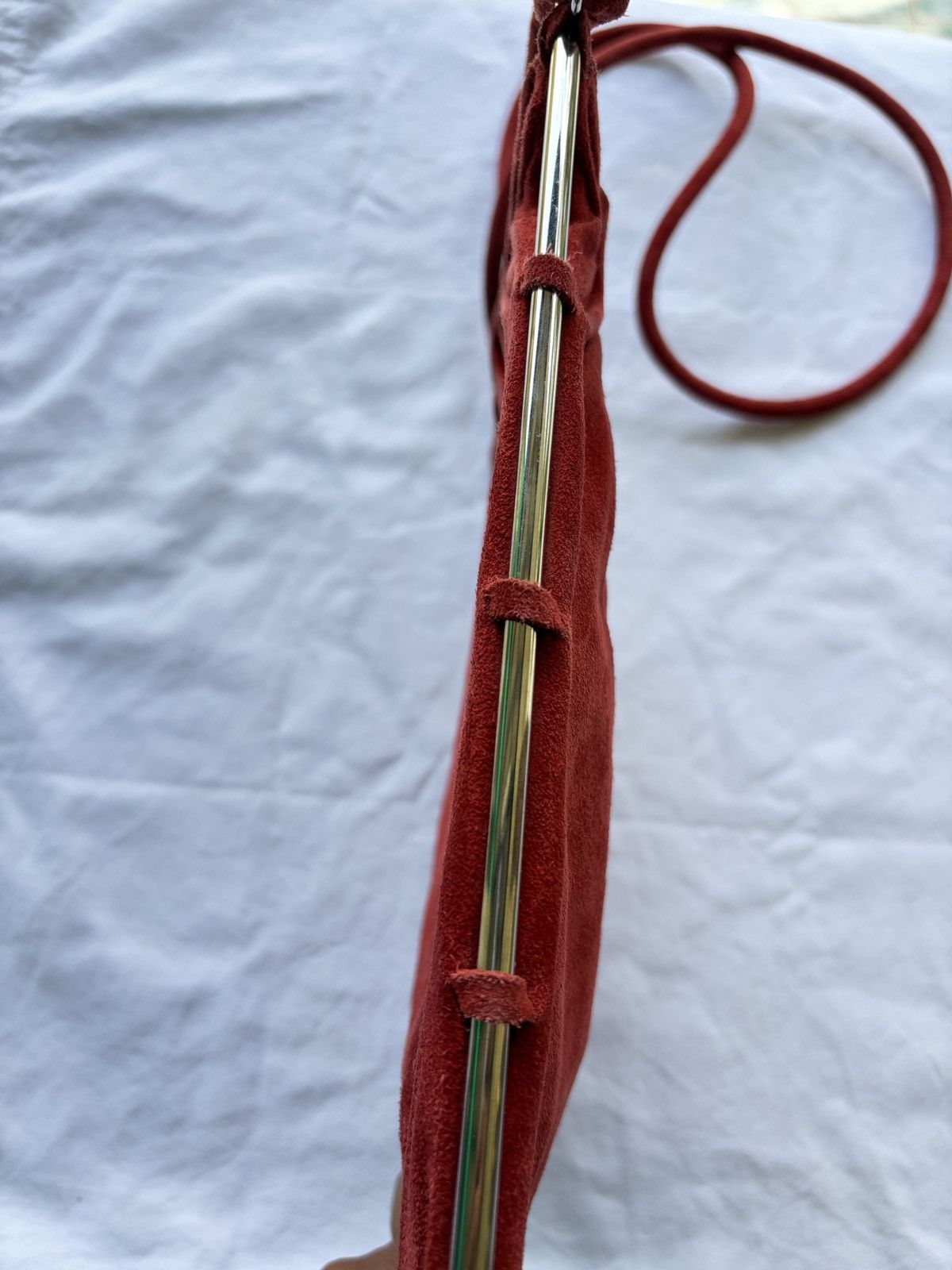 Maison Margiela Margiela suede bag Size ONE SIZE - 18 Thumbnail