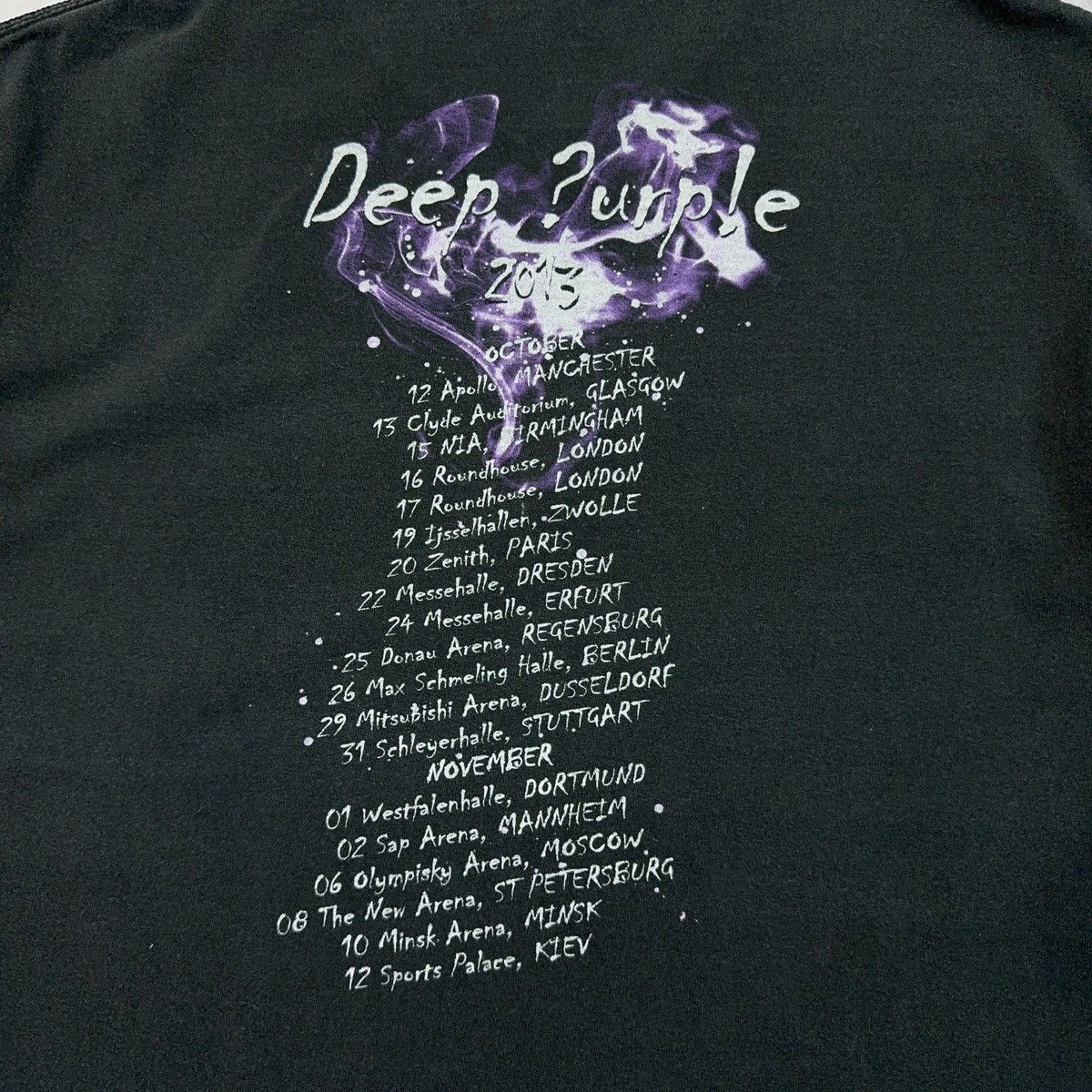 Band Tees × Vintage Vintage Deep Purple T shirt 2013 Tour Band Rock Streetwear Size US L / EU 52-54 / 3 - 14 Thumbnail