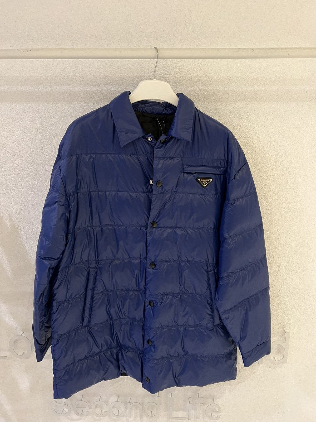 Prada × Raf Simons Prada logo down jacket / raf designer period Size US S / EU 44-46 / 1 - 2 Thumbnail