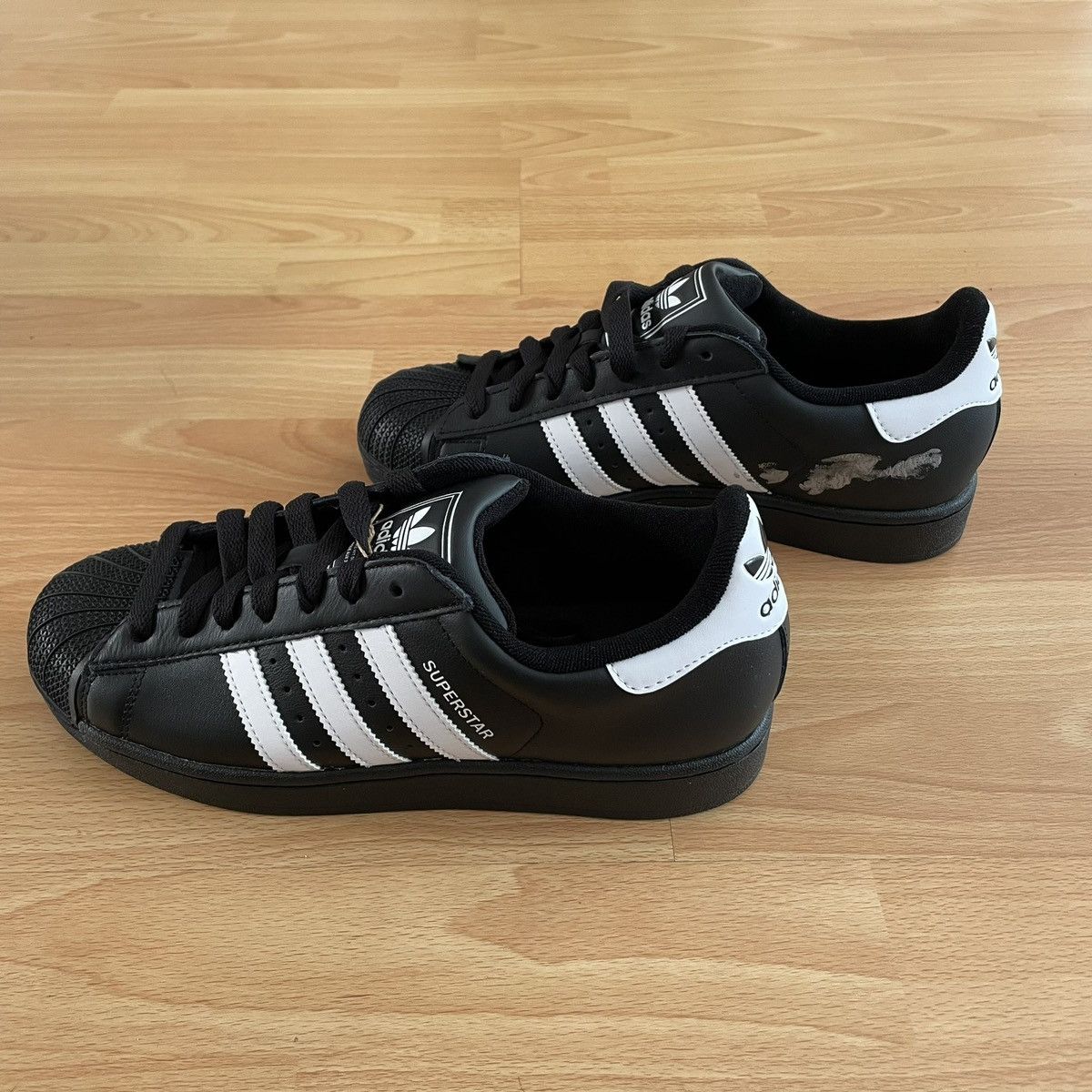 Adidas Custom Superstar 2 x Kal Banx black sneaker Size US 9 / IT 39 - 3 Thumbnail