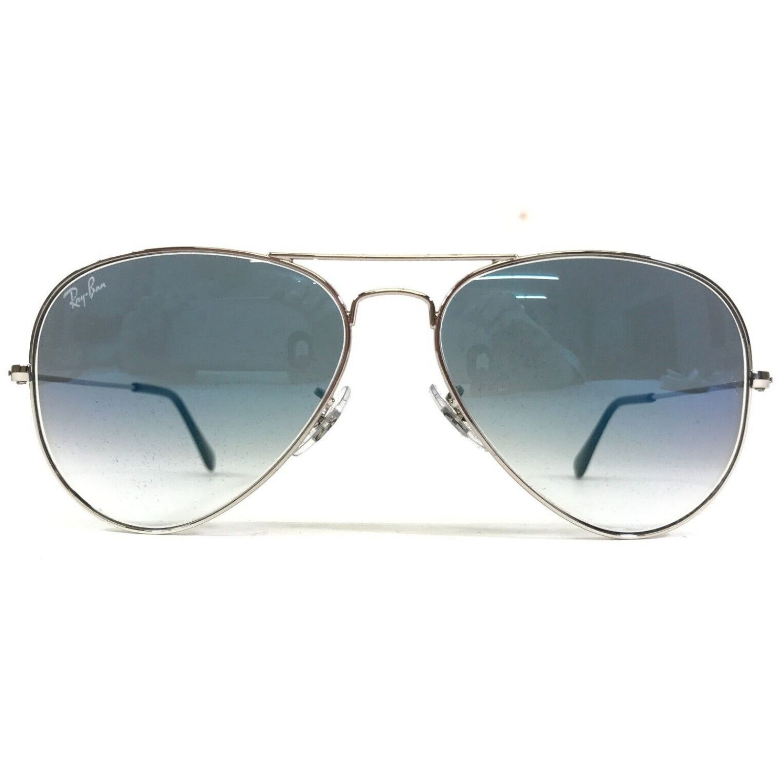 Vintage Ray-Ban Sunglasses RB3025 AVIATOR LARGE METAL 003/3F Silver ...