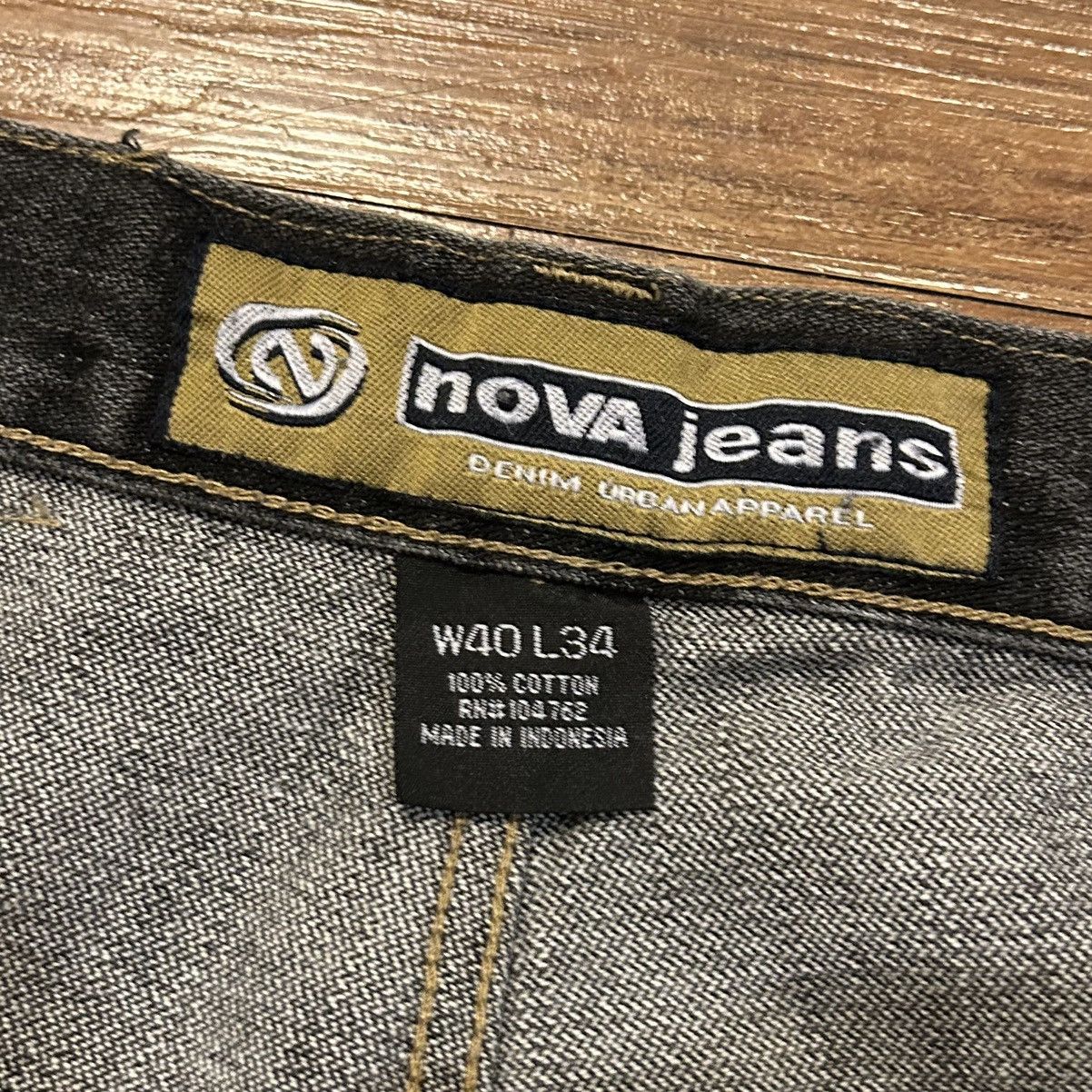 Vintage Vintage y2k nova food coupon graphic jeans Size US 40 / EU 56 - 4 Thumbnail