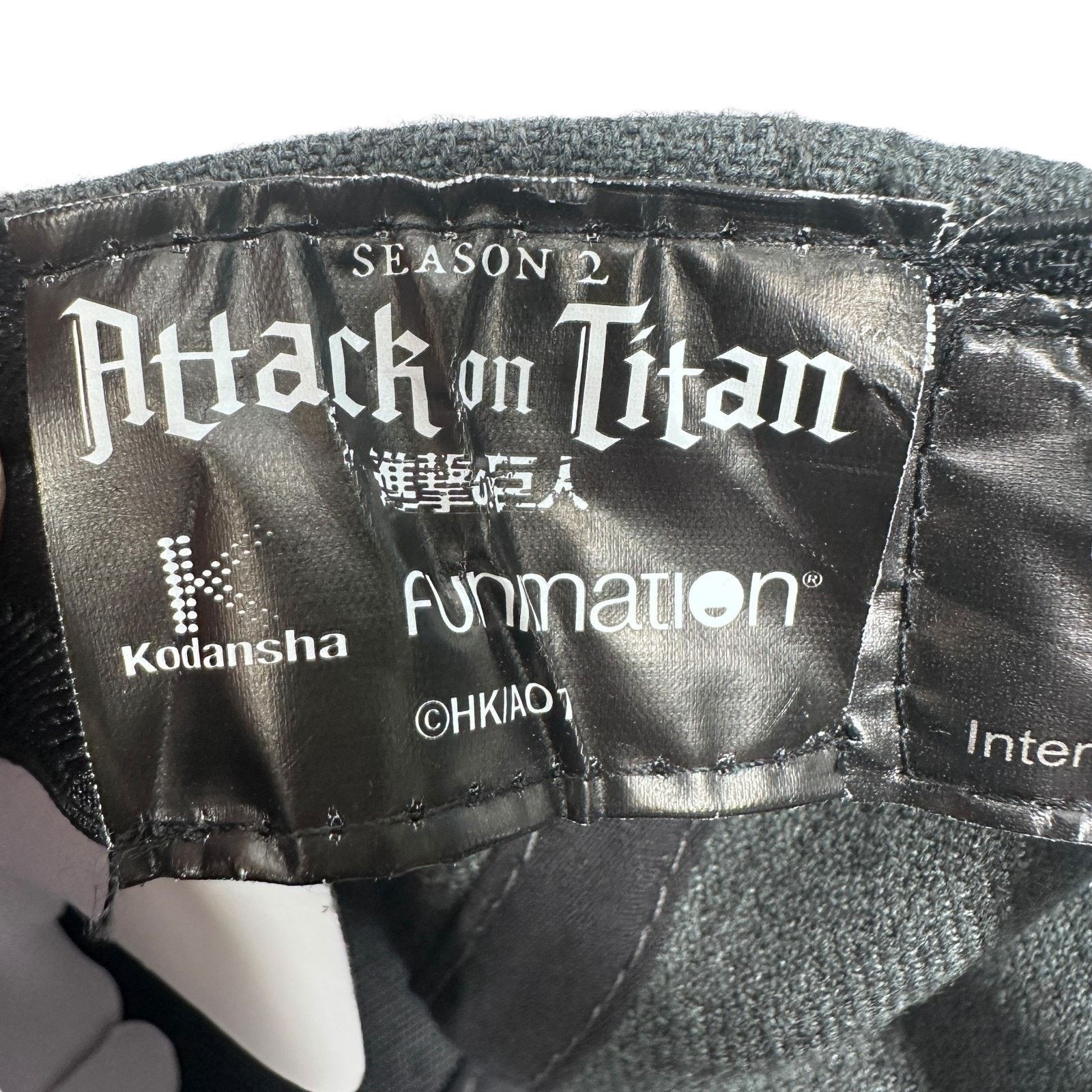 Other BioWorld Attack on Titans Season 2 Snapback Hat Gray Green Size ONE SIZE - 9 Thumbnail