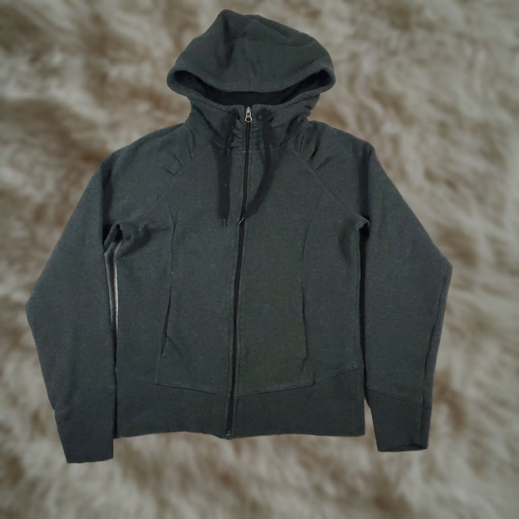 Champion Champion Ladies Small Gray Full Zip Up Hoodie Sweatshirt Size S / US 4 / IT 40 - 1 Thumbnail
