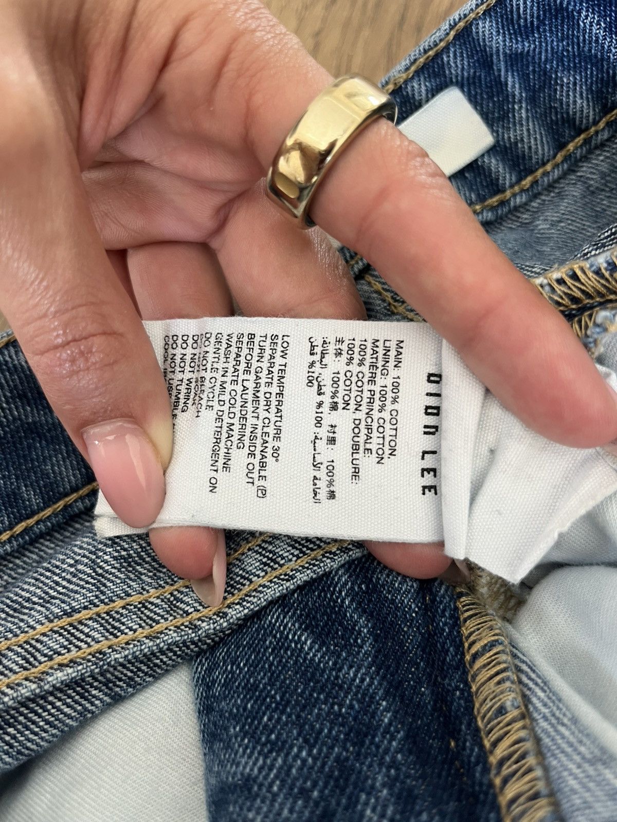 Dion Lee Dion Lee Darted Jeans Size 24" / US 00 / IT 34 - 9 Thumbnail