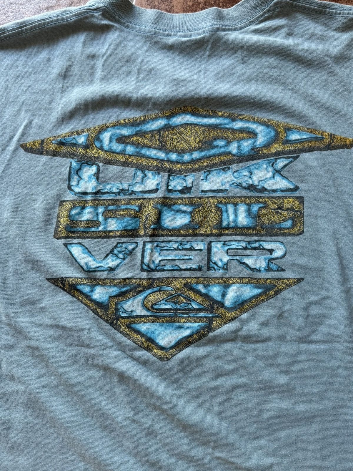 Quiksilver × Vintage Quicksilver 1990s Vintage Single Stitch Tee USA Size US XL / EU 56 / 4 - 8 Thumbnail