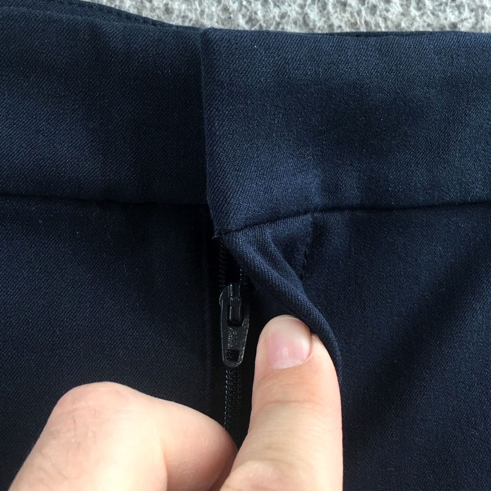 Old Navy Old Navy Dress Pants Womens 16 Blue High Rise Tapered Zip New Dress Pants Women 16 Blue High Rise Tapered Size 38" / US 16 / IT 52 - 5 Thumbnail