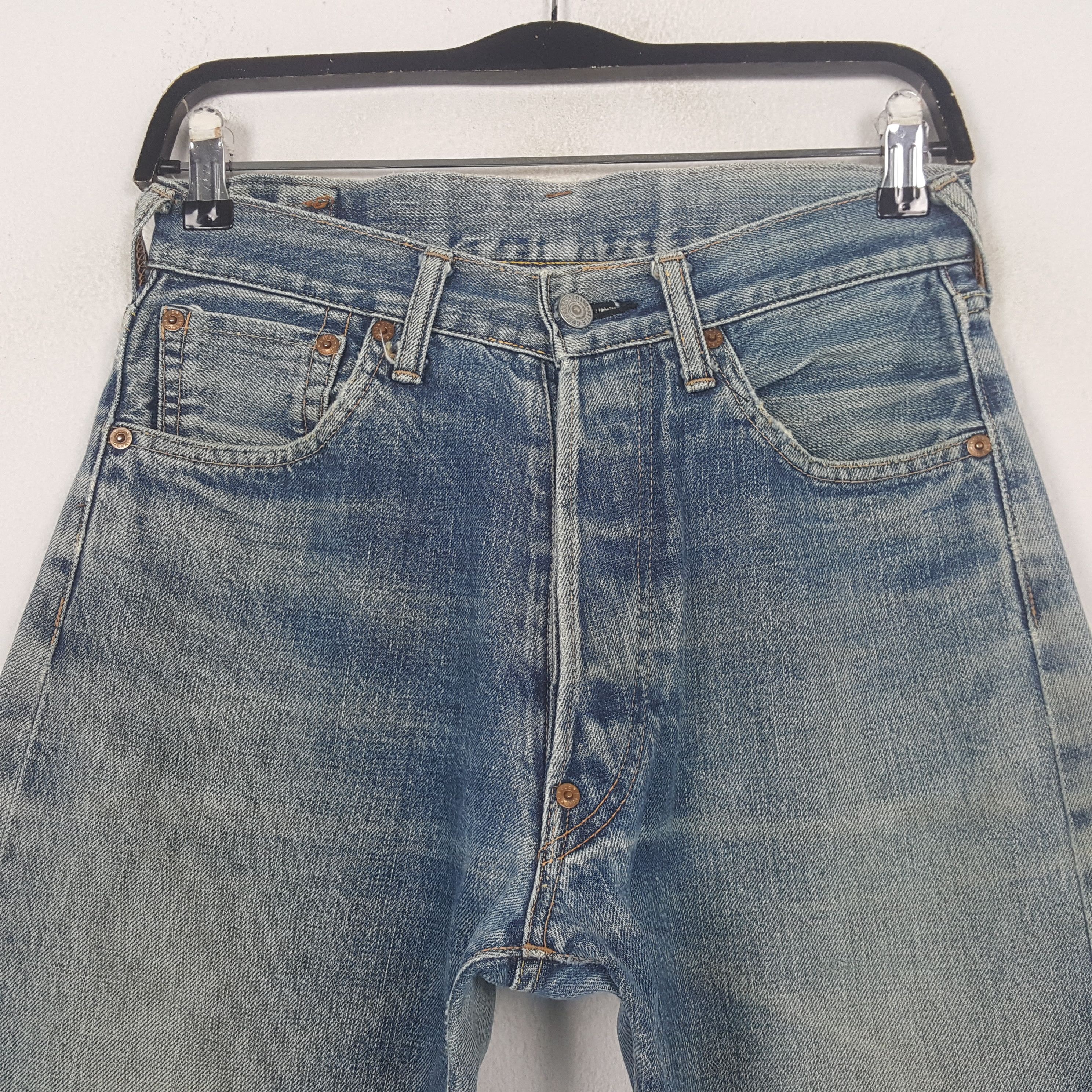 Evisu Evis Japanese Brand Streetwear Custom Daicock Jeans C297N6 Size US 27 - 5 Thumbnail