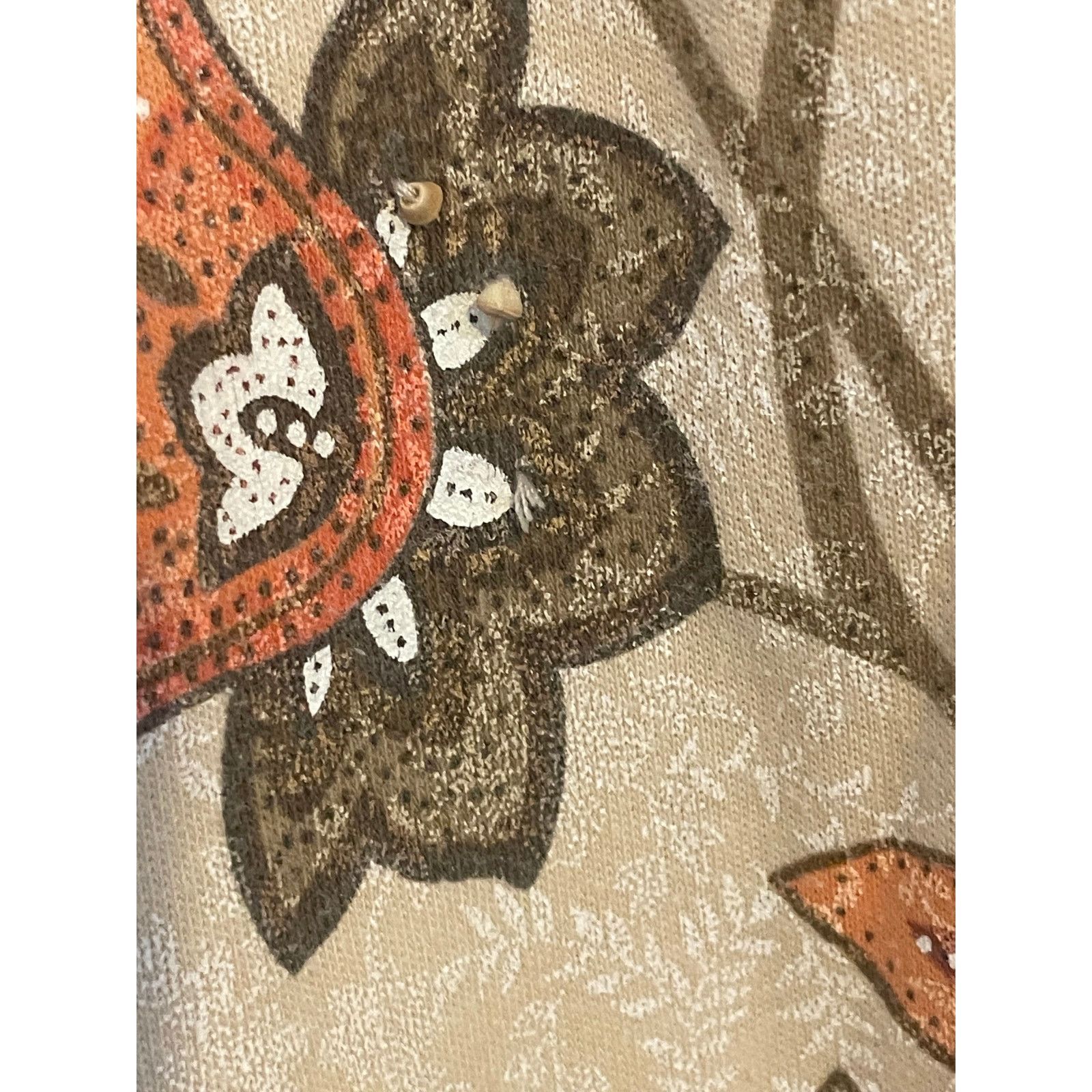 Other Alfred Dunner Short Sleeve Sweater Floral Design with Beads Size M / US 6-8 / IT 42-44 - 3 Thumbnail