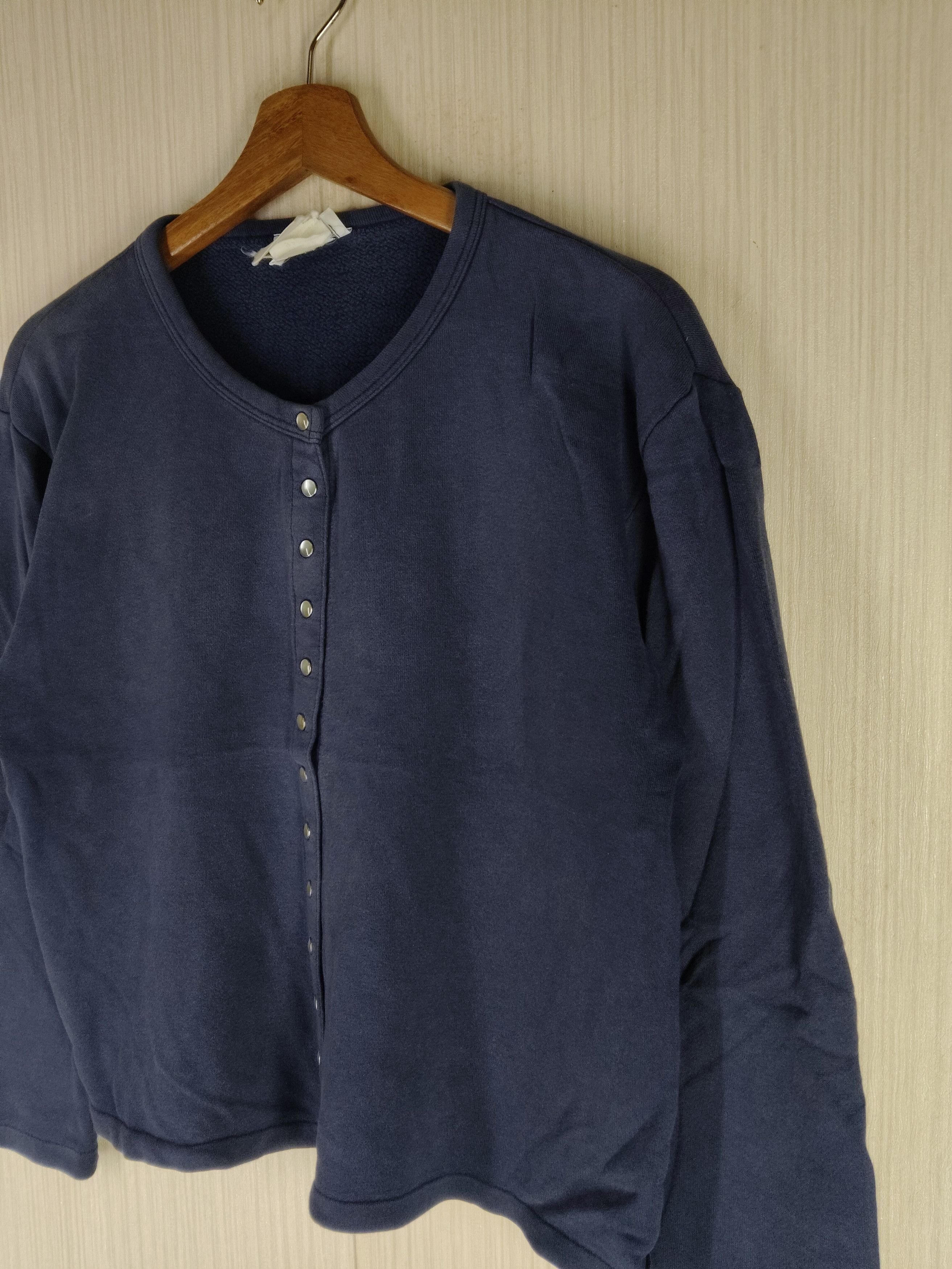 agnes b. Rare Vintage Agnes B. Paris Snap Button Cardigan Size M / US 6-8 / IT 42-44 - 3 Thumbnail
