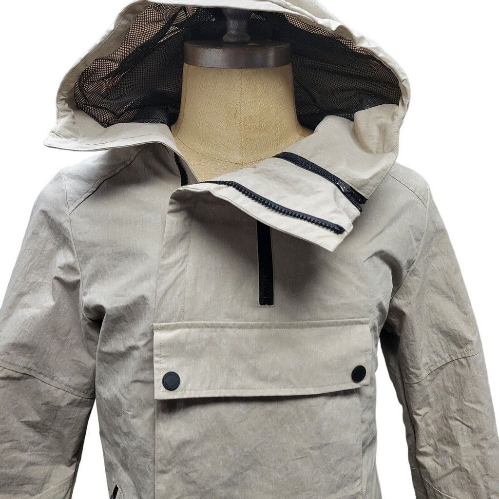 Michael Kors Men's Michael Kors Crinkled Woven Hoodie Cargo Jacket. Small Size US S / EU 44-46 / 1 - 5 Thumbnail