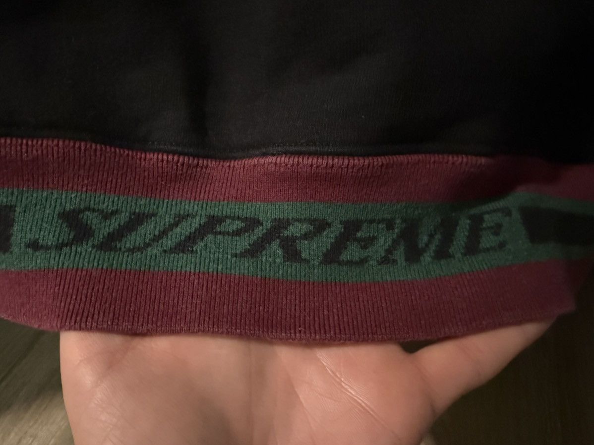 Supreme StockX Verified: SUPREME Striped Ribbed Hooded Sweatshirt Size US S / EU 44-46 / 1 - 6 Thumbnail