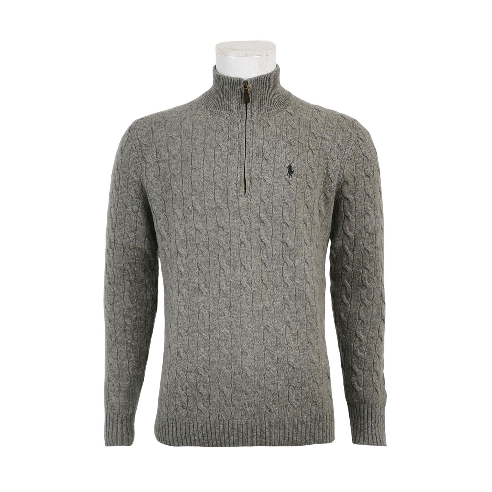 Polo Ralph Lauren Polo Ralph Lauren Cable Knit Half-Zip Sweater M Size US M / EU 48-50 / 2 - 1 Thumbnail