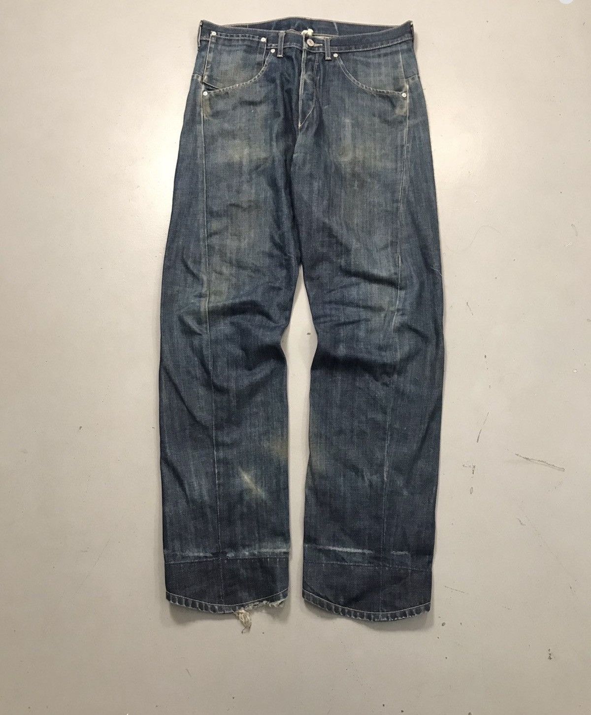 Levi's Vintage Levi’s engineer jeans denim Size US 34 / EU 50 - 1 Thumbnail