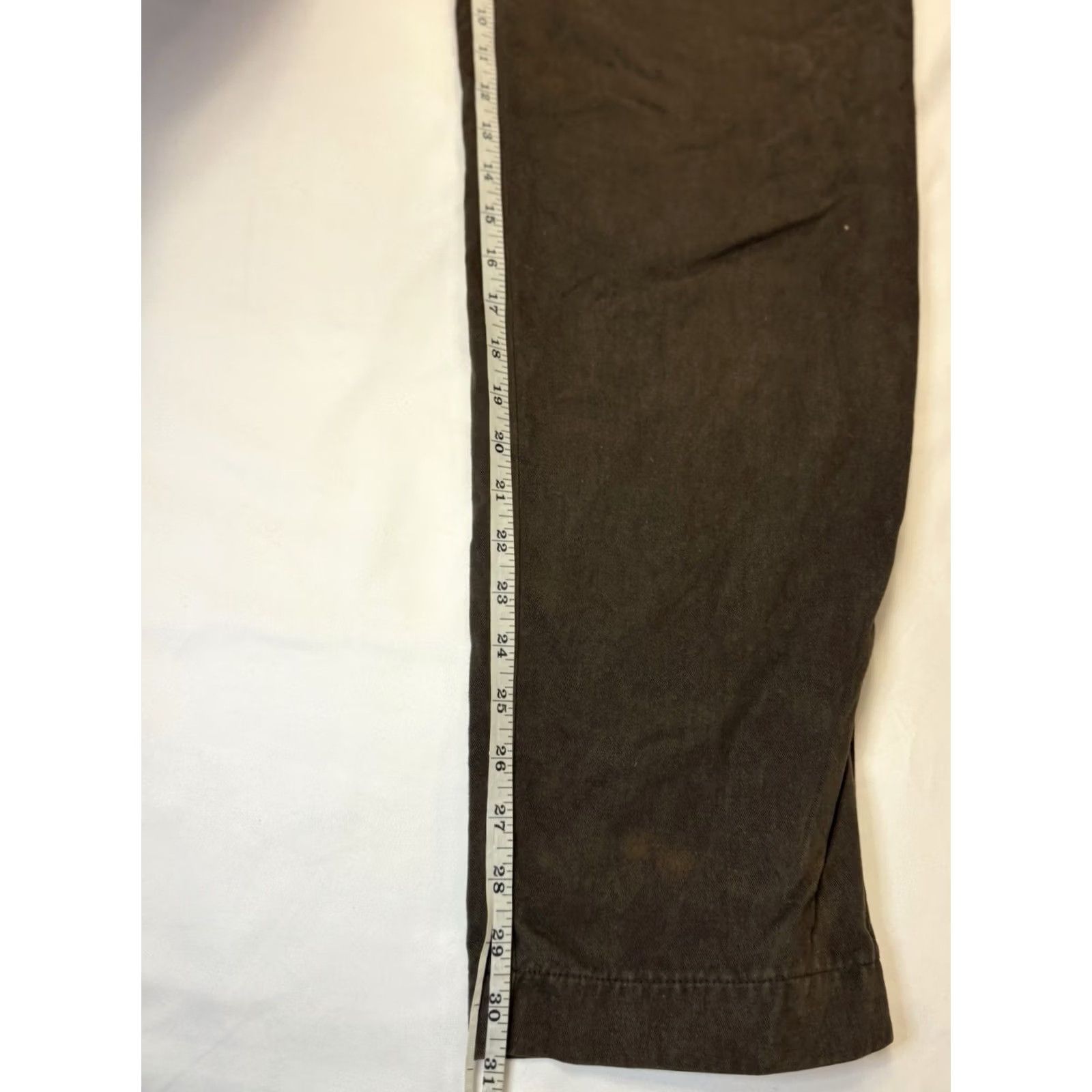 United Colors Of Benetton United Colors Of Benetton Chino Pants Cotton Mens 29x31 Brown Shirt? Size US 29 - 7 Thumbnail