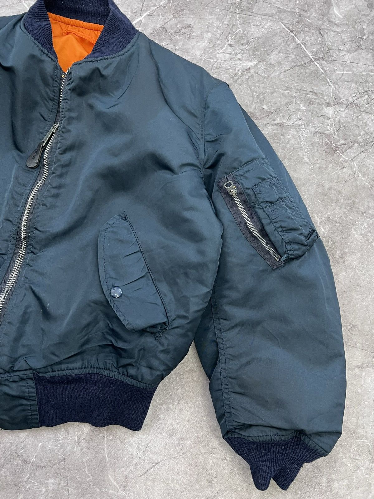 Alpha Industries Vintage BOXY ALPHA INDUSTRIES 90s bomber Kanye west style Size US XL / EU 56 / 4 - 6 Thumbnail