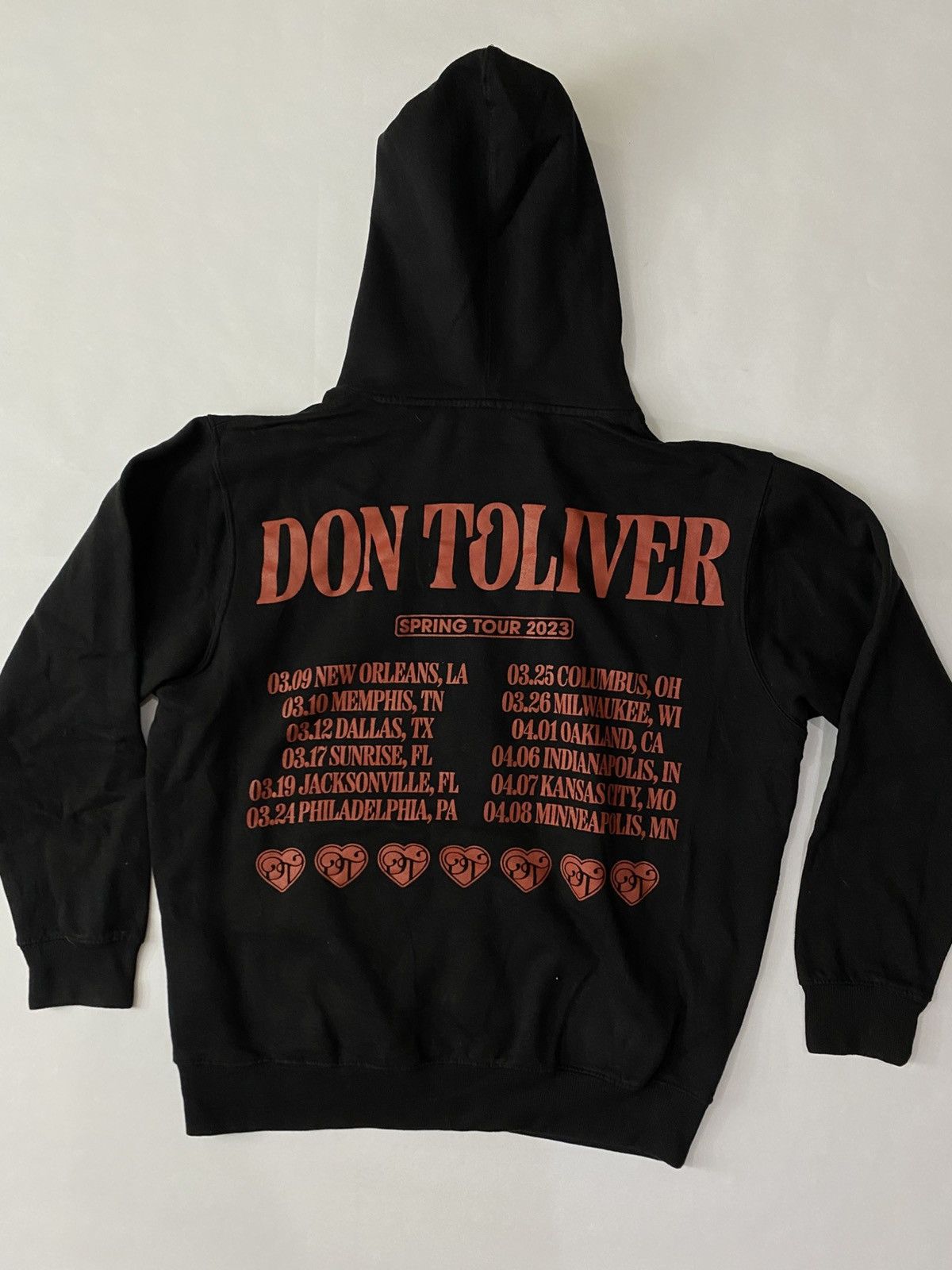 Band Tees DON TOLIVER HOODIE. Size US L / EU 52-54 / 3 - 4 Thumbnail