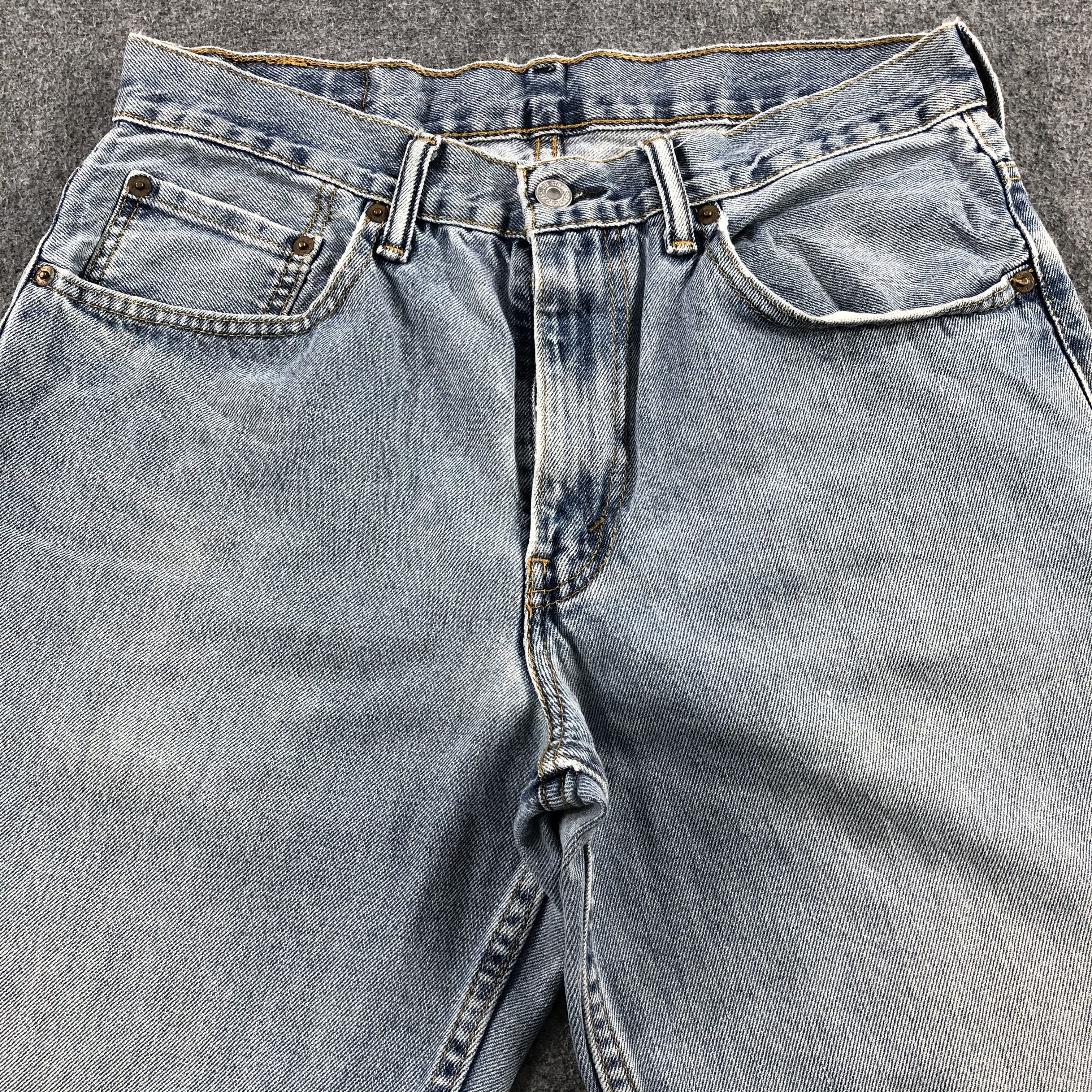 Levi's Vintage Light Wash Levis 550 Jeans-J2165 Size US 31 - 3 Thumbnail