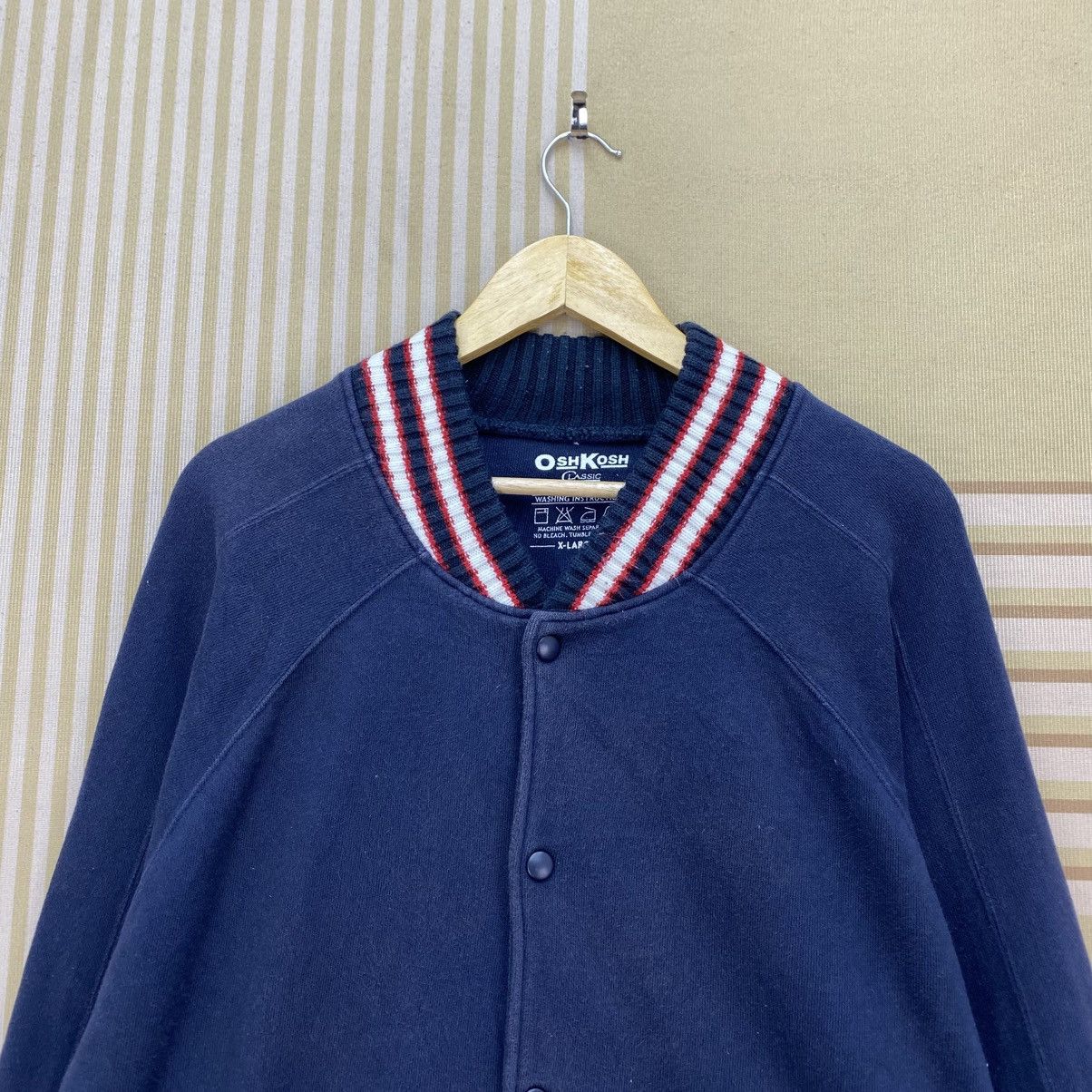 Oshkosh 🐐Oshkosh Varsity Bomber Jacket Size US M / EU 48-50 / 2 - 3 Thumbnail