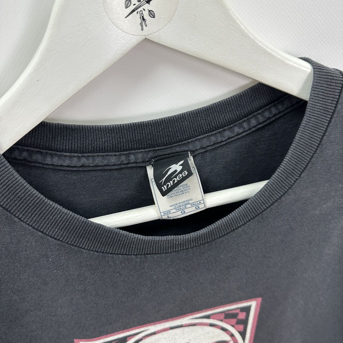 Vintage Vintage 90s Innes Skateboarding Checkered tee distressed y2k Size US L / EU 52-54 / 3 - 5 Thumbnail