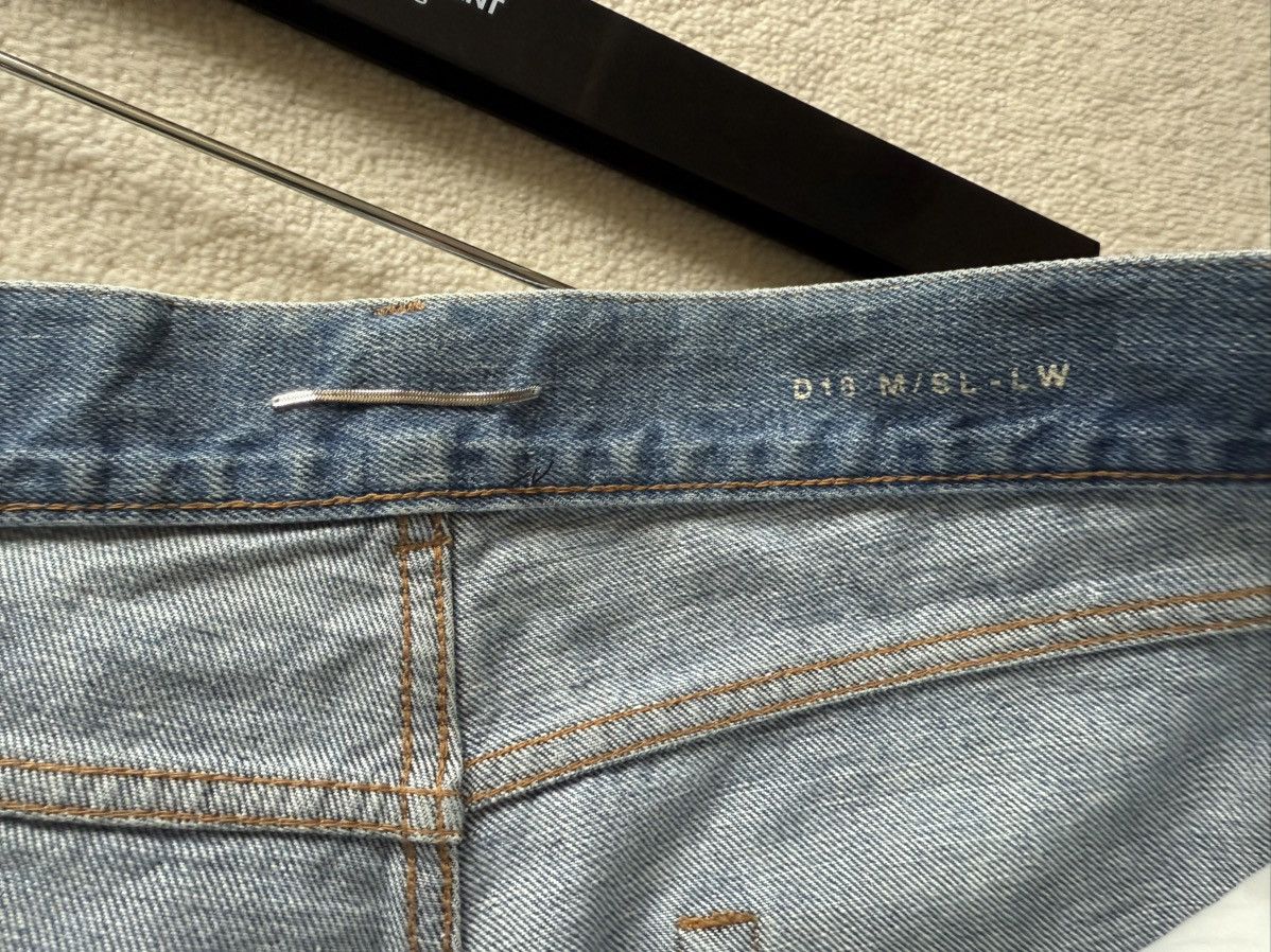 Saint Laurent Paris Saint Laurent slim ripped denim jeans 30 Santa Monica wash Size US 30 / EU 46 - 19 Thumbnail