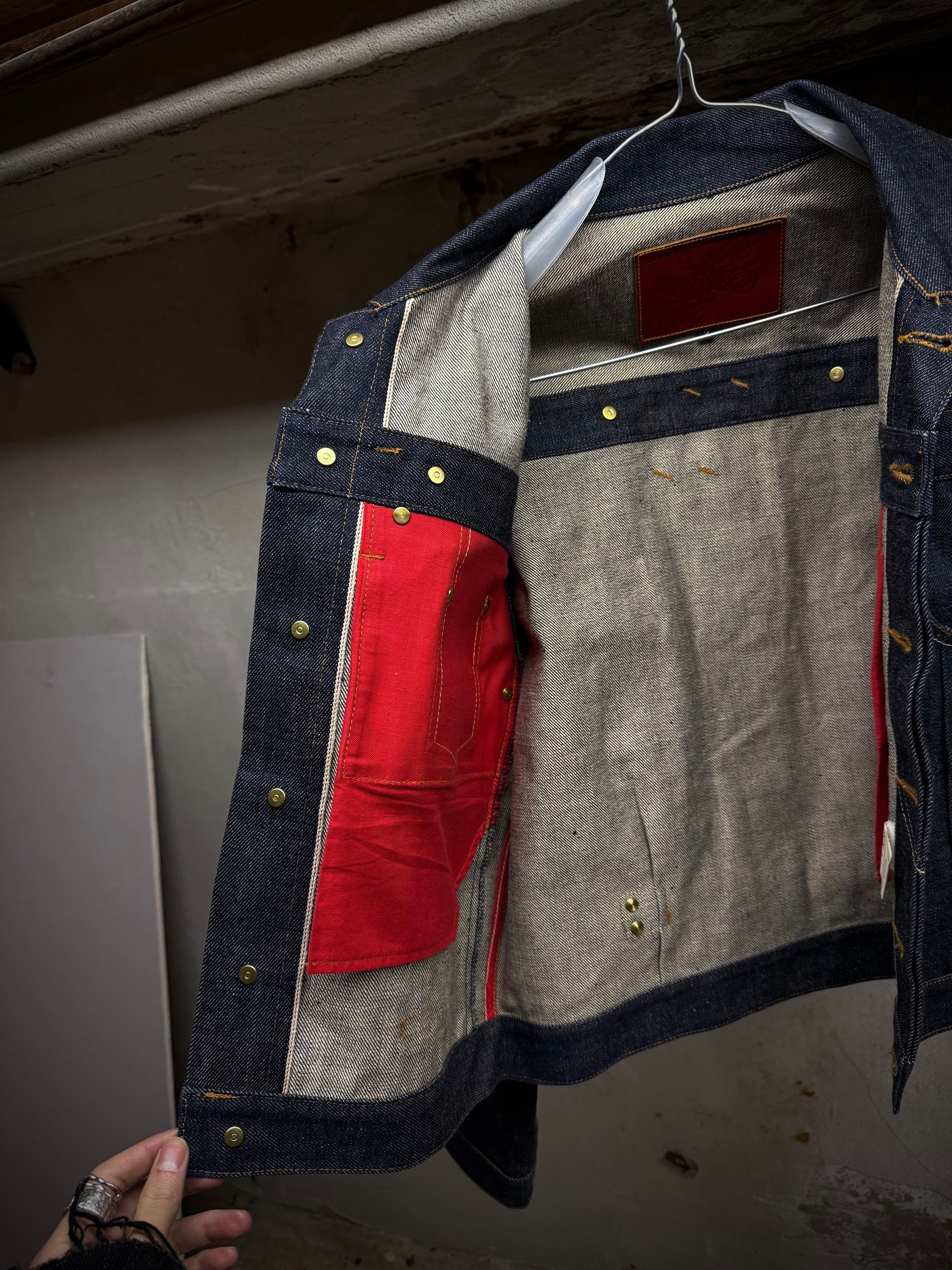 Yuji Yamada Yuji Yamada Leather Harness Denim Jacket Size US S / EU 44-46 / 1 - 6 Thumbnail