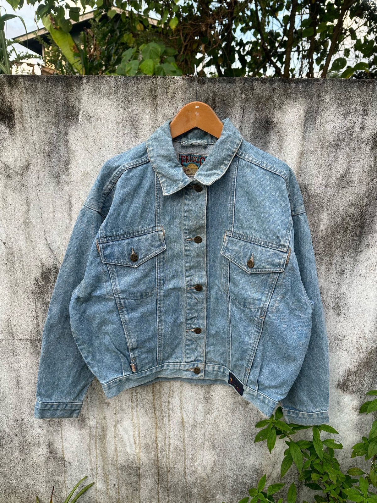 Vintage Frisco Trucker jacket Size US L / EU 52-54 / 3 - 1 Thumbnail