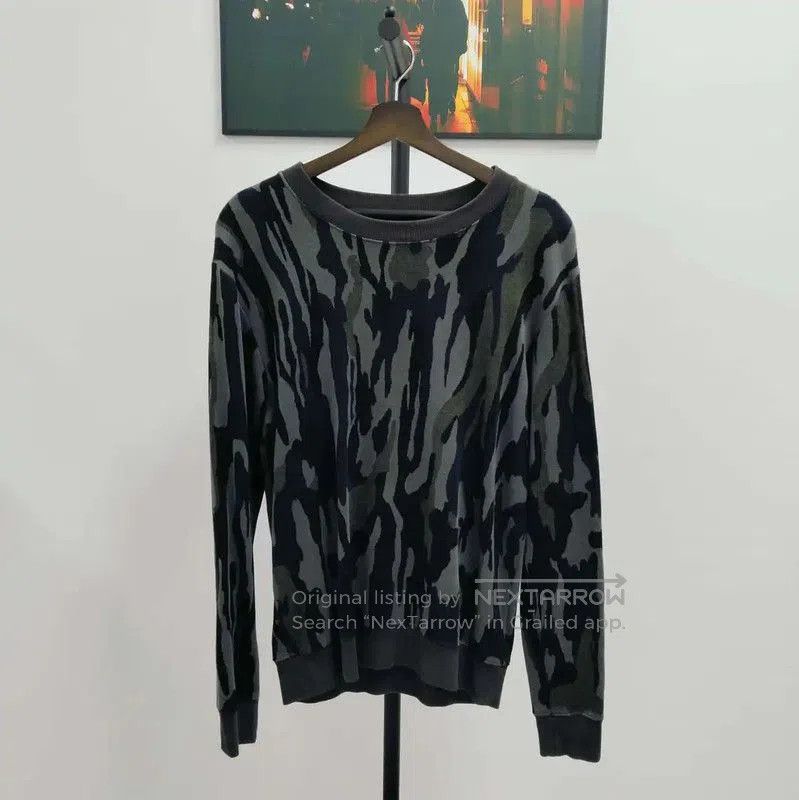 Alexander McQueen Alexander McQueen Men's Long Sleeve Sweatshirt in Grey . Size US M / EU 48-50 / 2 - 1 Thumbnail