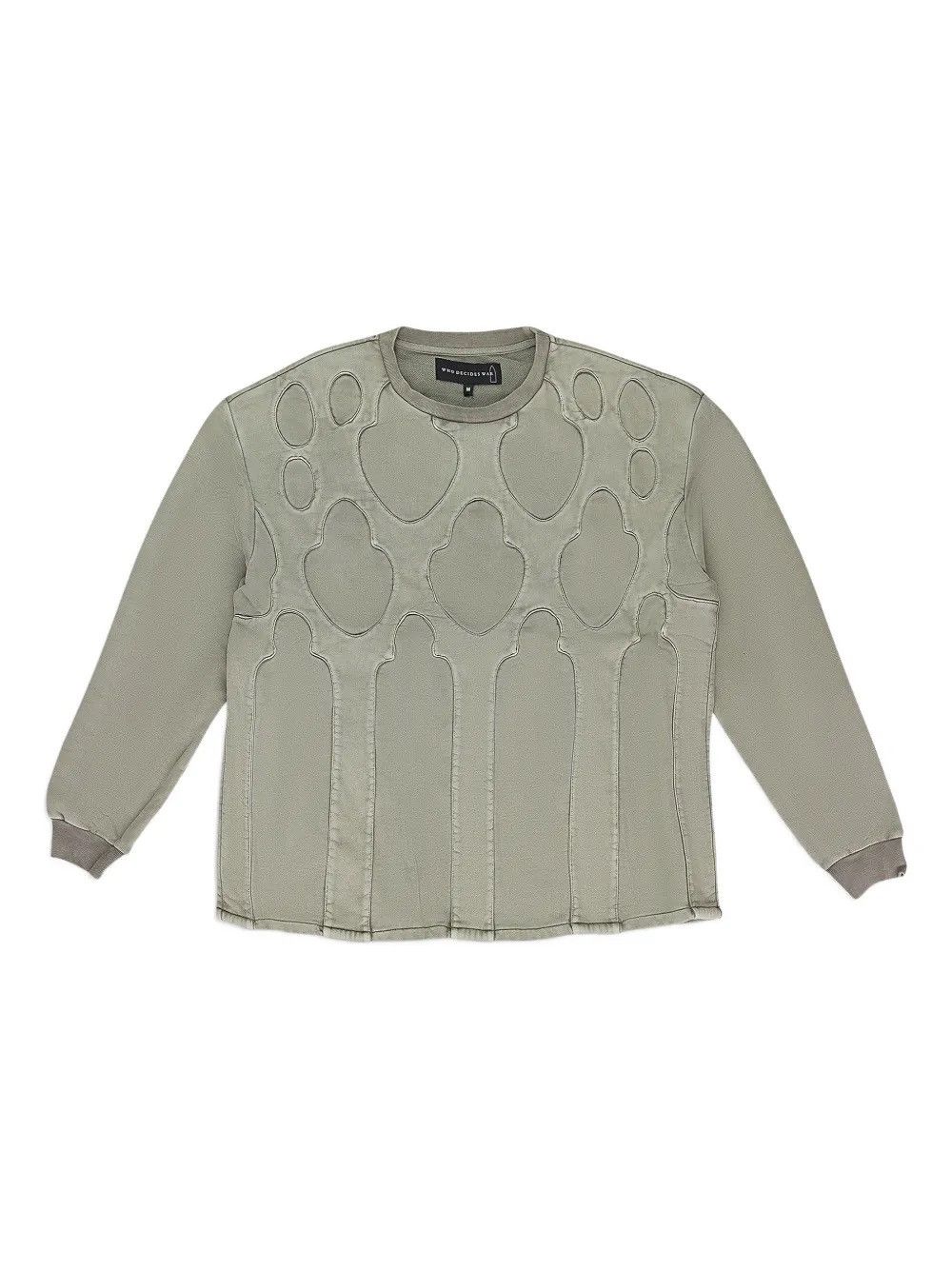 Who Decides War Who Decides War Chapel Grey Crewneck Size US S / EU 44-46 / 1 - 1 Thumbnail