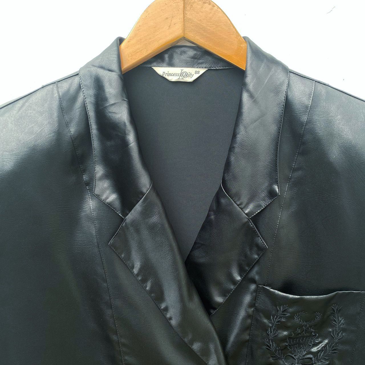 Other DOUBLE BREASTED SATIN BLOUSE BLAZER MEDIUM Size M / US 6-8 / IT 42-44 - 4 Thumbnail