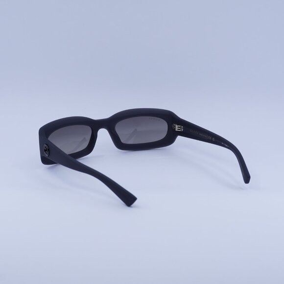 Gucci Gucci GG1786S 001 Sunglasses Dark Grey Opal Rectangle Frame Size ONE SIZE - 6 Thumbnail