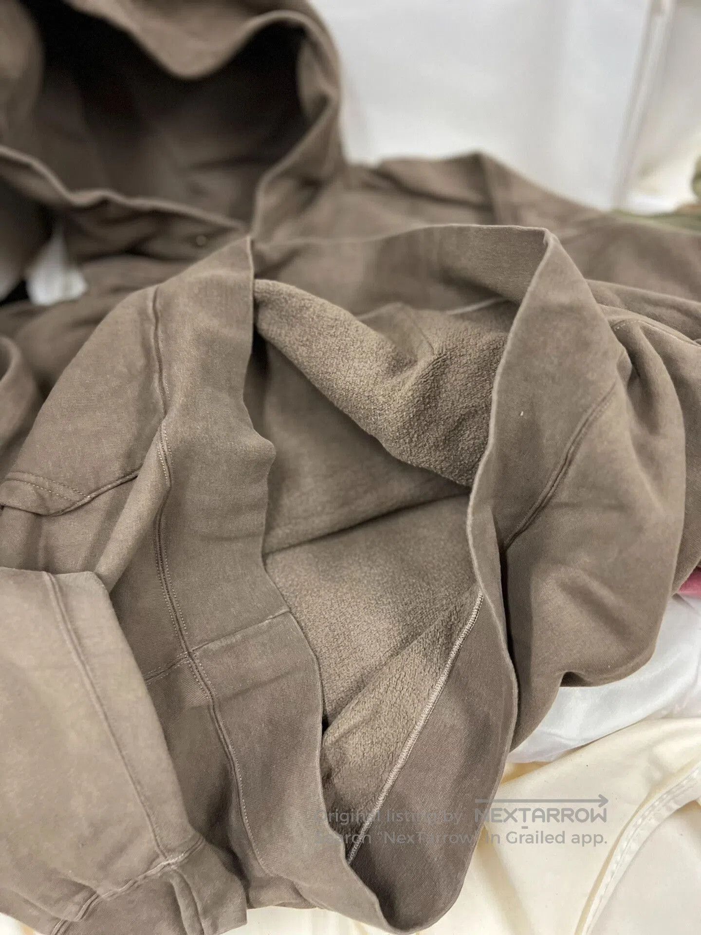 Visvim VISVIM Amplus Hoodie in Mud Color. Size US XL / EU 56 / 4 - 4 Thumbnail