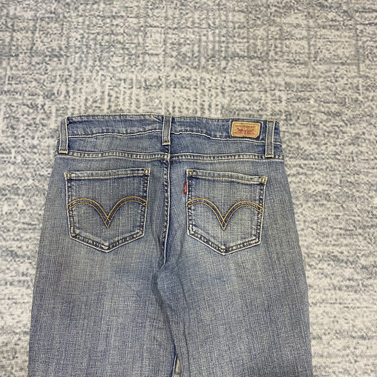 Hysteric Glamour × Japanese Brand × Le Grande Bleu (L.G.B.) Flare☠️ Levis Bootcut Jeans Cowboy Punk Mud Washed Size US 30 / EU 46 - 9 Thumbnail