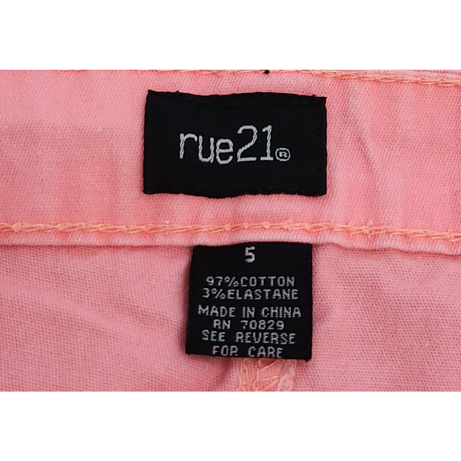 Other Rue21 Bright Pink Skinny Jeans 5 Lightweight Soft Size 30" / US 8 / IT 44 - 4 Thumbnail