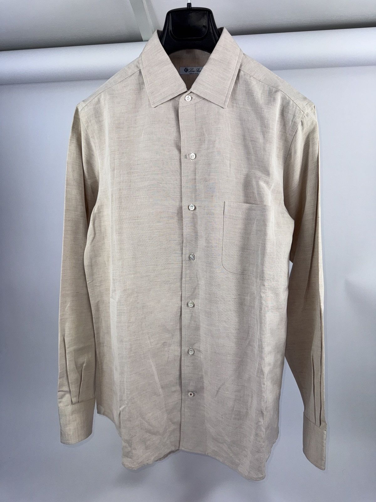 Loro Piana ANDRE LINEN SILK SHIRT Size US M / EU 48-50 / 2 - 1 Thumbnail