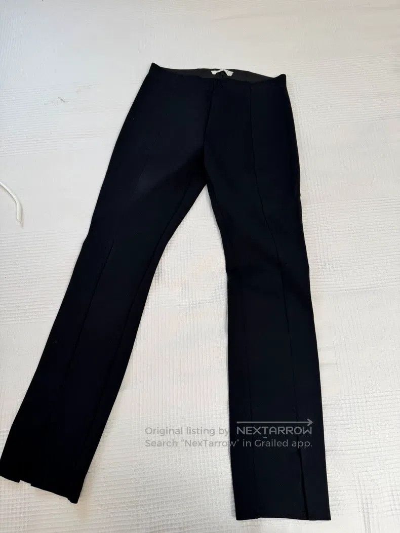 The Row The row size xs Black Straight Leg Split Pants Size 23" - 2 Thumbnail