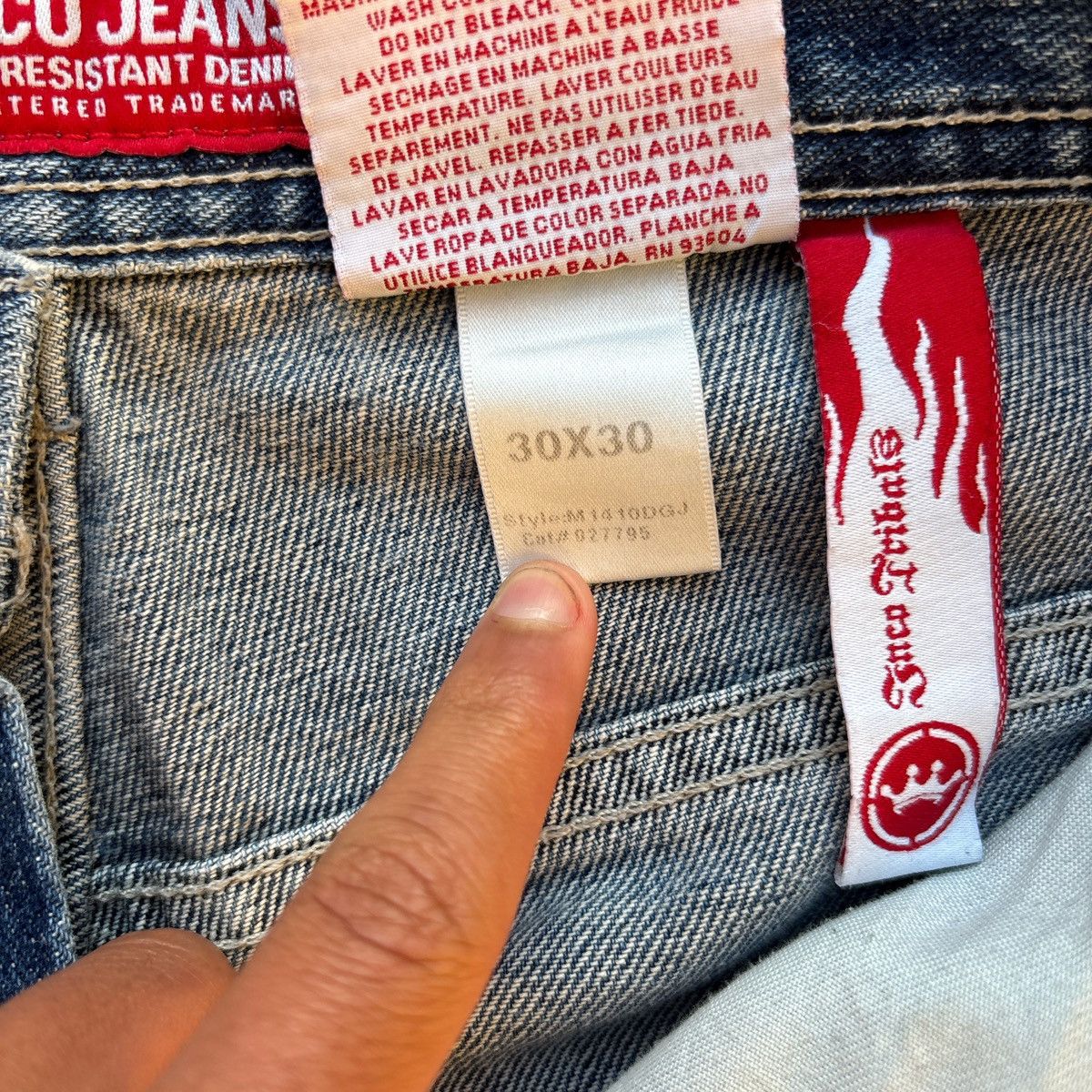 JNCO 200s jnco tribals Size US 30 / EU 46 - 4 Thumbnail