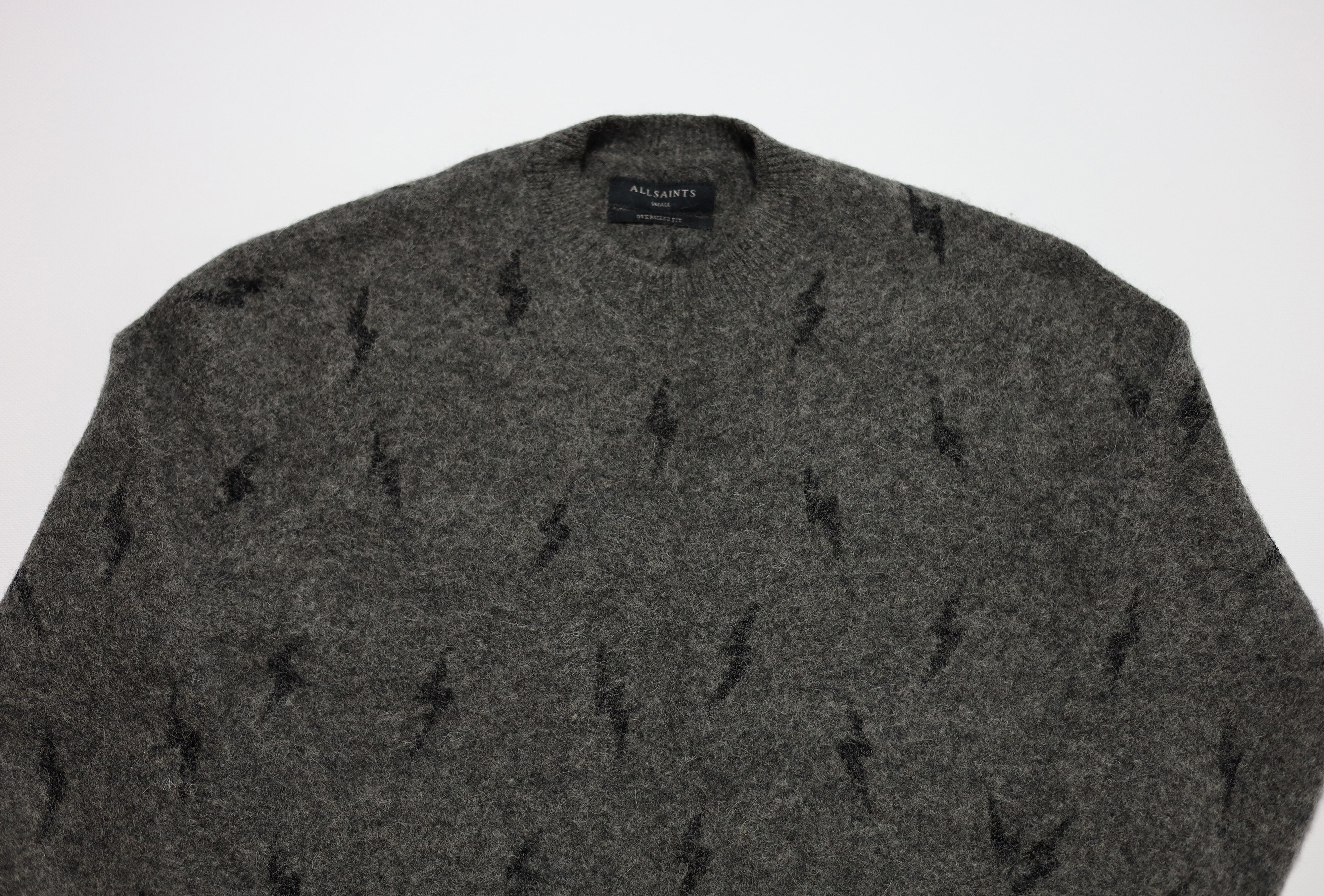 Allsaints Allsaints Zap Oversized Crew Neck Jumper Size S Size US S / EU 44-46 / 1 - 3 Thumbnail